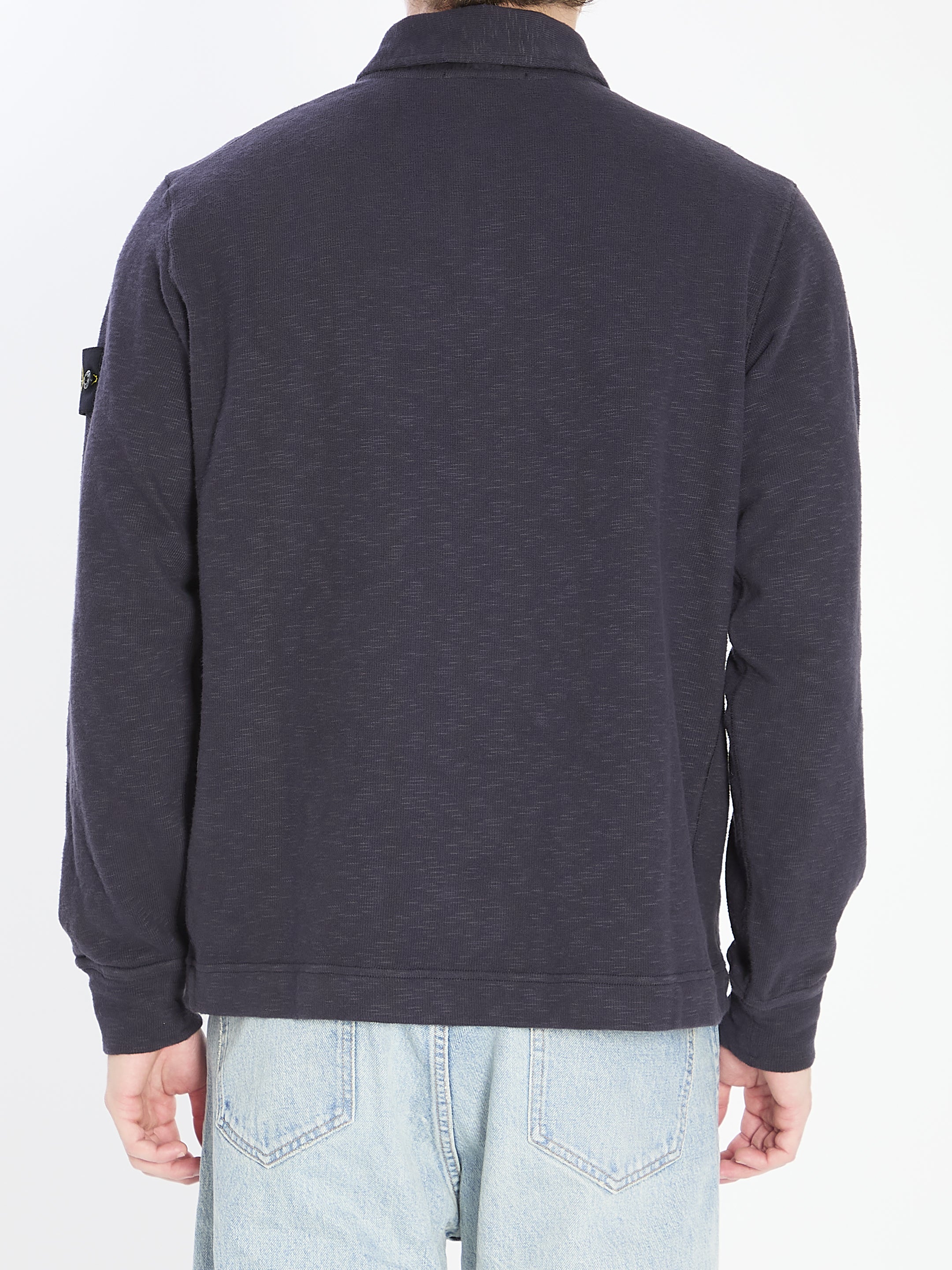 STONE ISLAND Long-Sleeve Polo Shirt