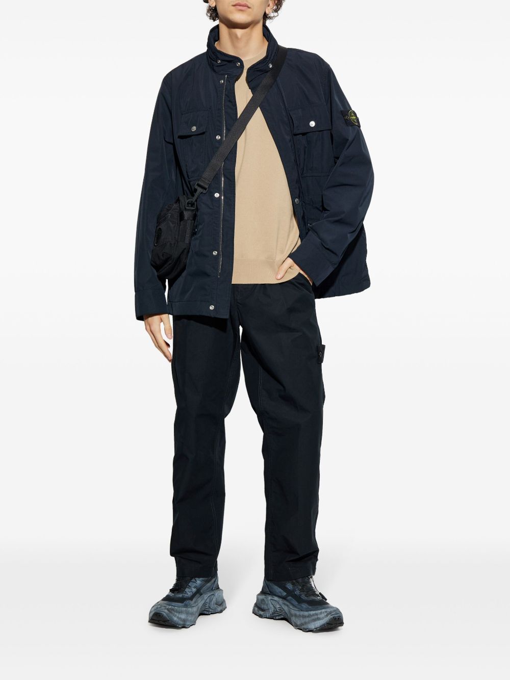 STONE ISLAND Men's Padded Micro Twill Jacket
