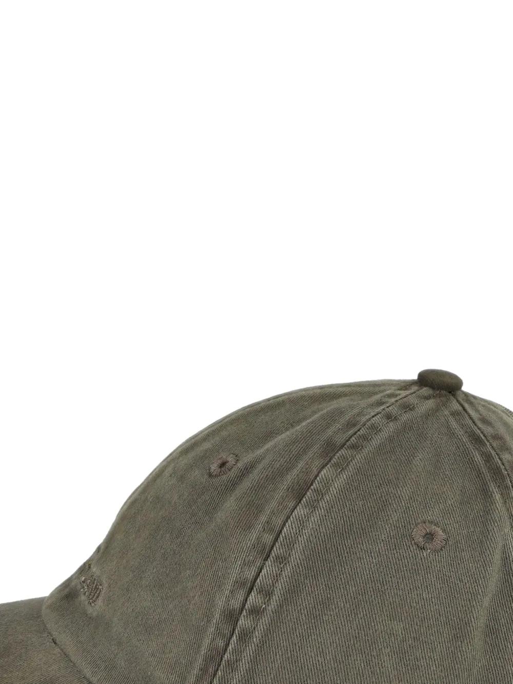 STONE ISLAND Washed Finish Baseball Cap with Embroidered Logo