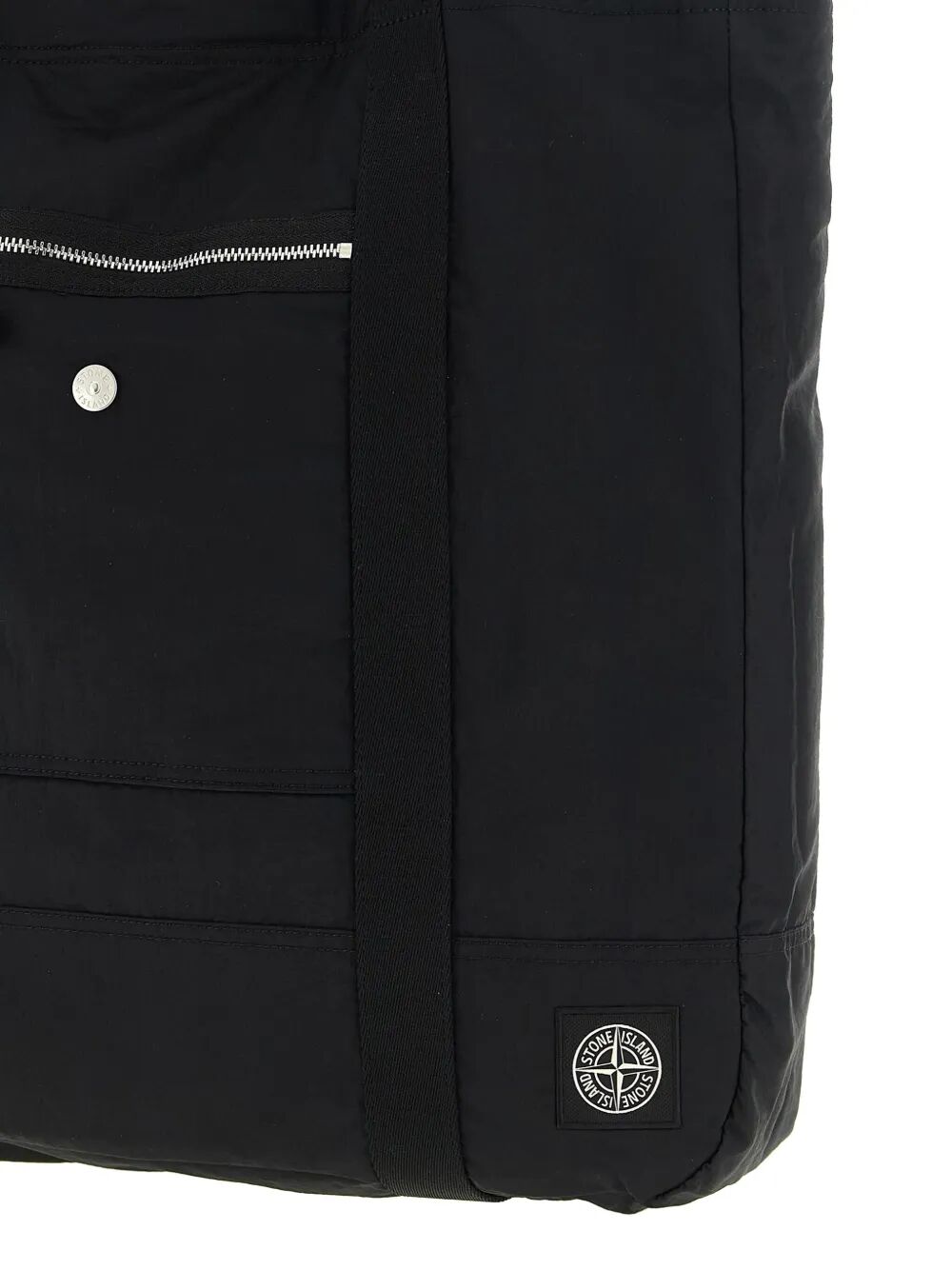 STONE ISLAND Nylon Tote Handbag with Adjustable Handles