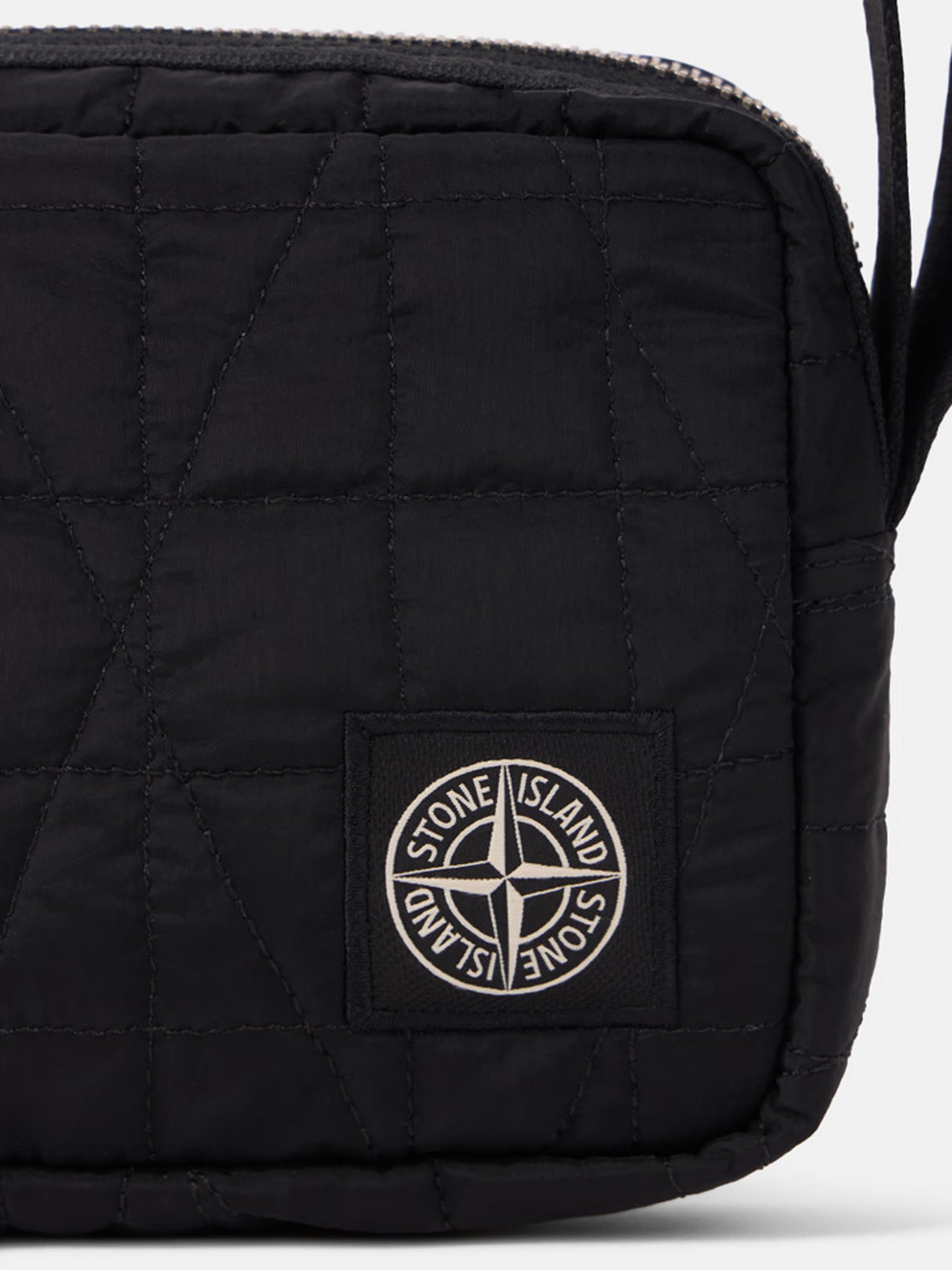 STONE ISLAND Mini Wrist Pouch Handbag with Inner Compartments and Zip