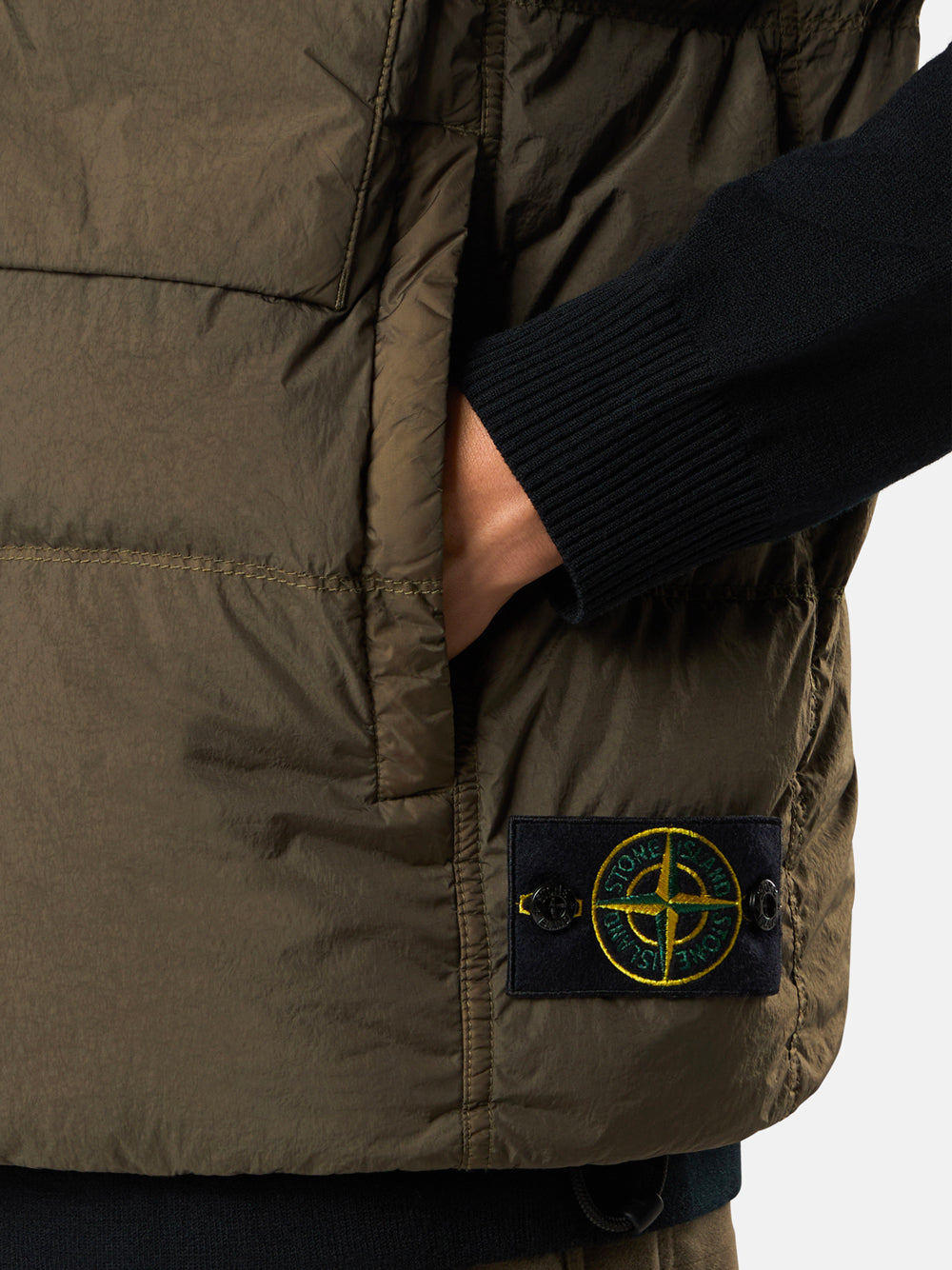STONE ISLAND Men's Mini Nylon Down Vest