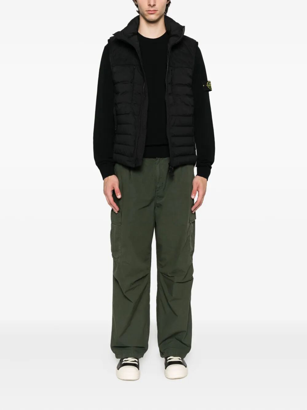 STONE ISLAND Padded High-Neck Gilet