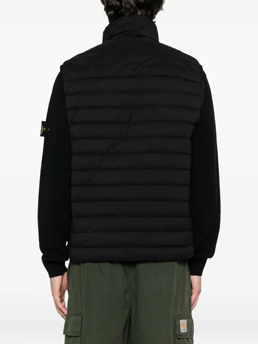 STONE ISLAND Quilted Down Vest for Men