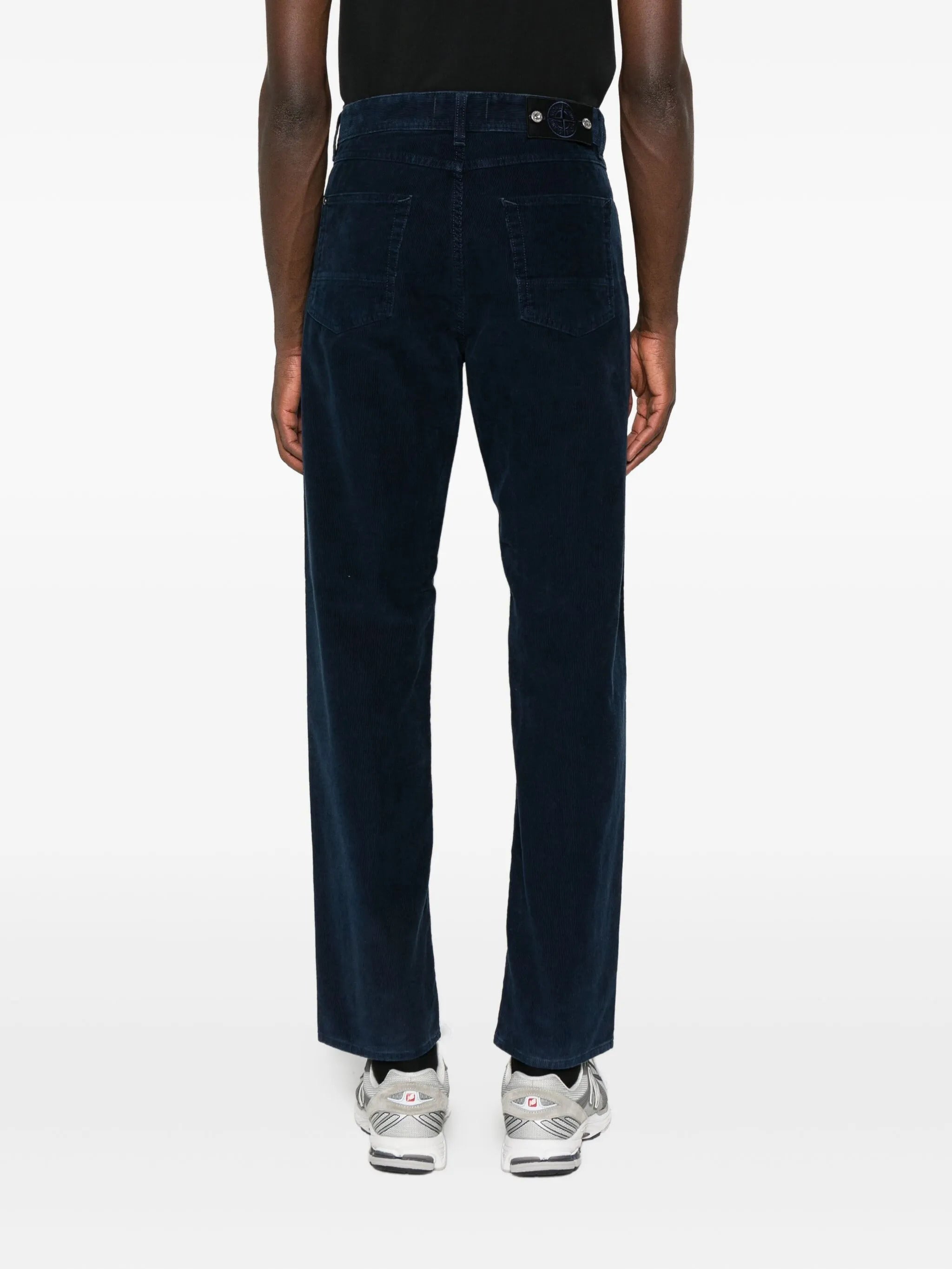 STONE ISLAND Men's Stylish Indigo Trousers