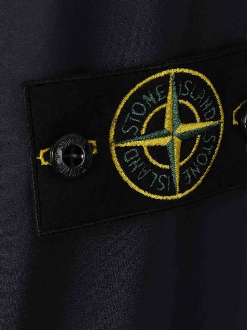 STONE ISLAND Men's Luxury Silk & Nylon Outerwear Coat