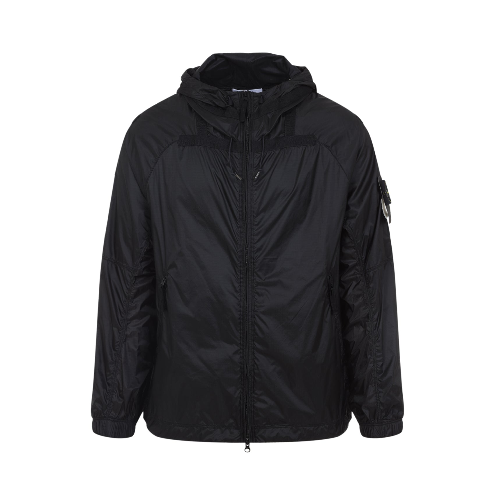 STONE ISLAND Ripstop Light Hooded Jacket with Reflective Details