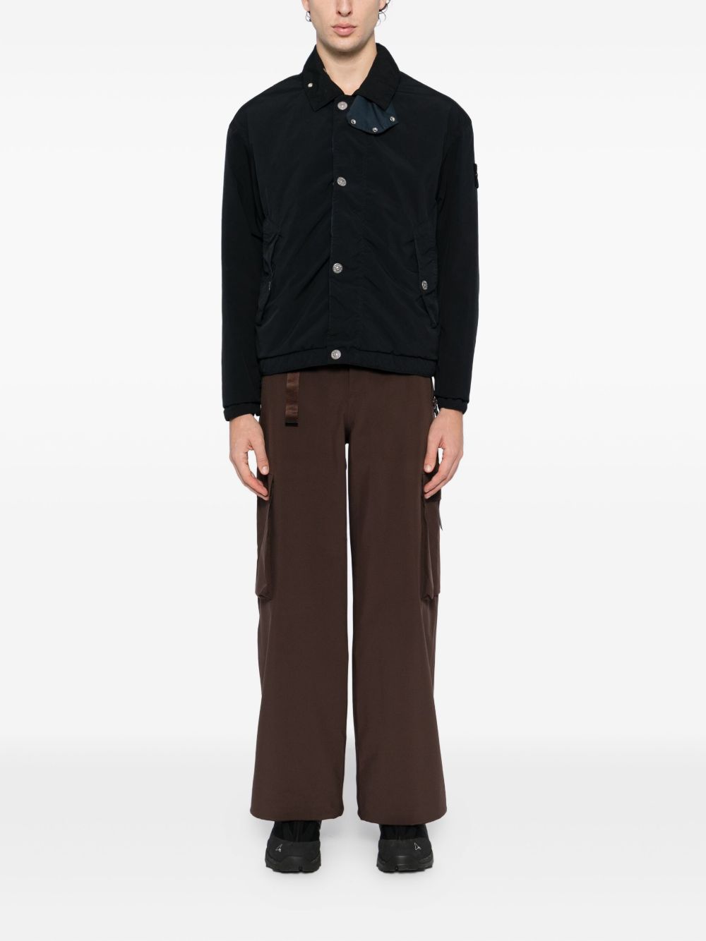 STONE ISLAND Men's Logo Blouson Jacket - FW25 Collection