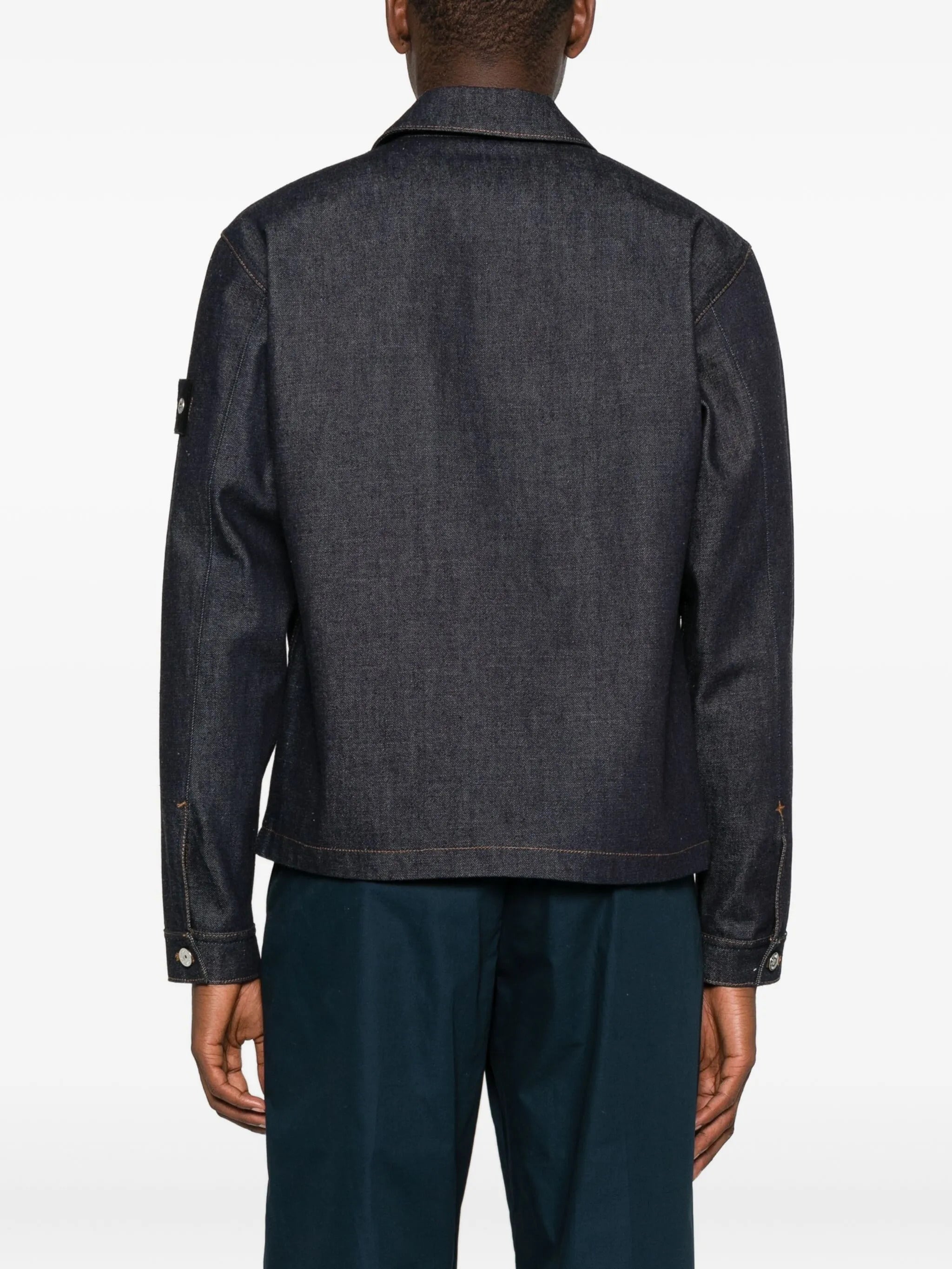 STONE ISLAND Classic Denim Jacket for Men