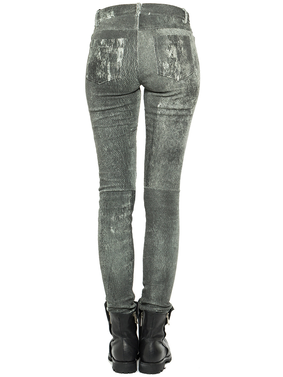 10SEI0OTTO Women's Mini Leather Pants - Size S