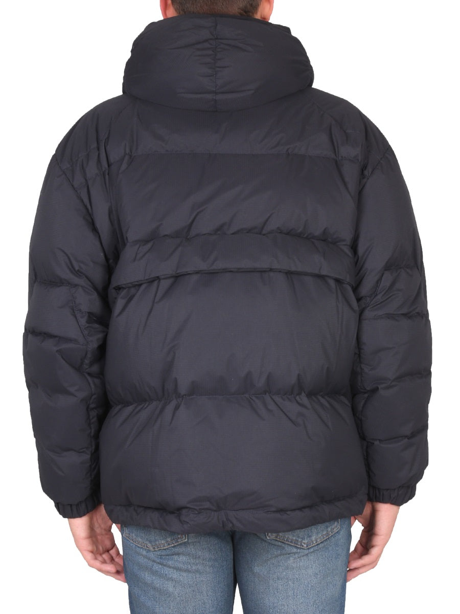 K-WAY Men’s High Neck Hooded Padded Jacket
