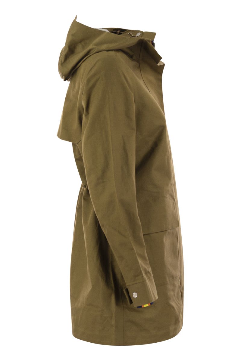 K-WAY Three-Quarter Length Women's Hooded Jacket