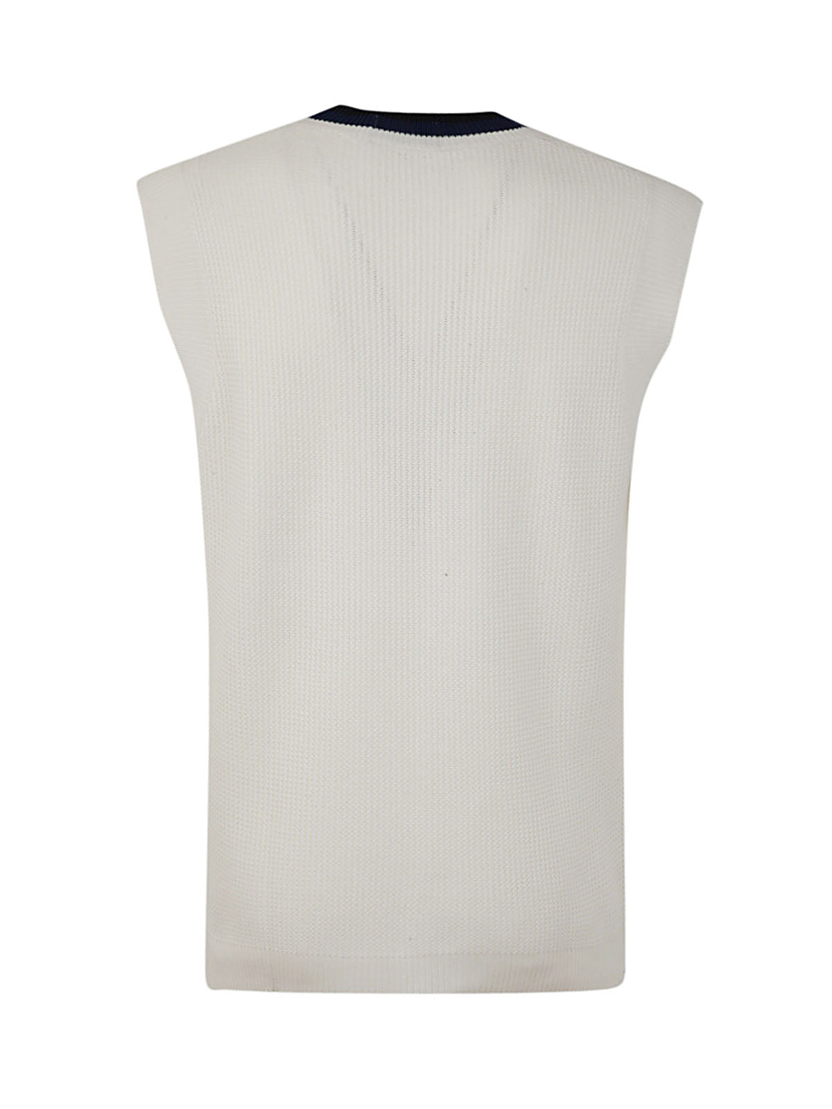 FRED PERRY V-Neck Knit Tank Top for Men