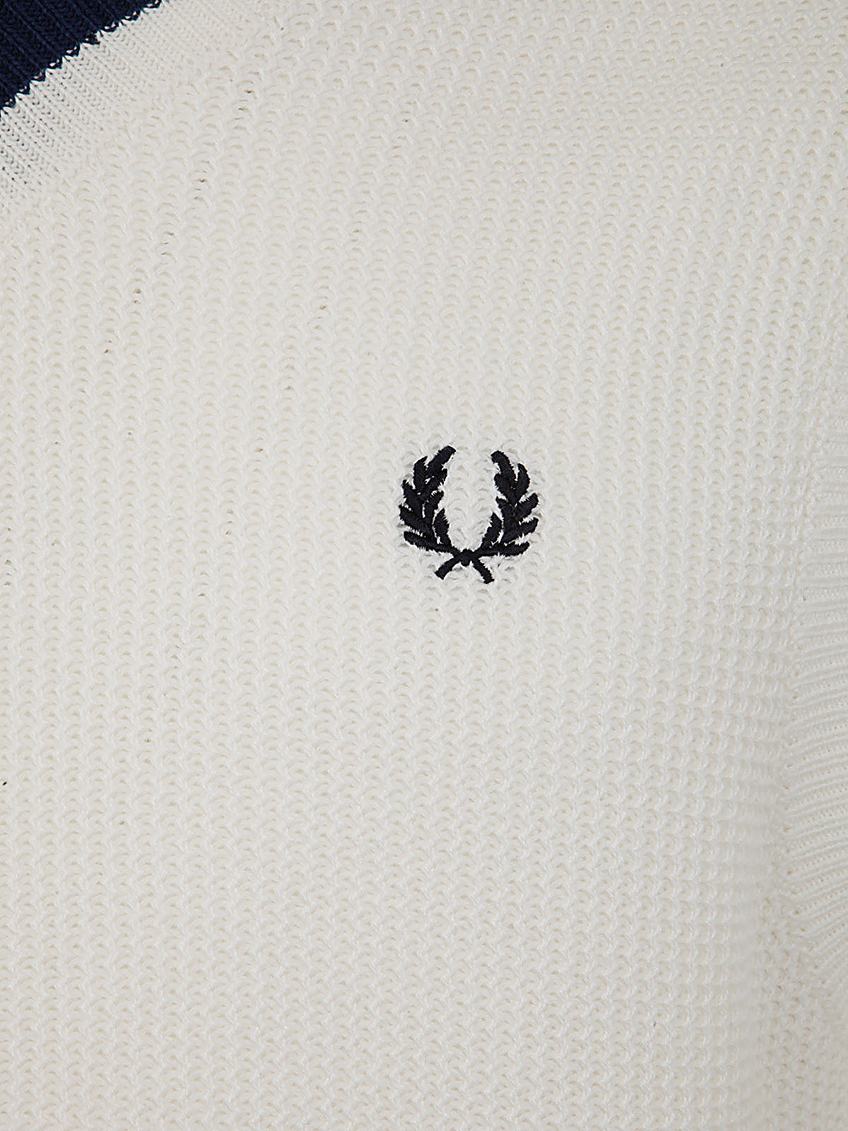 FRED PERRY V-Neck Knit Tank Top for Men