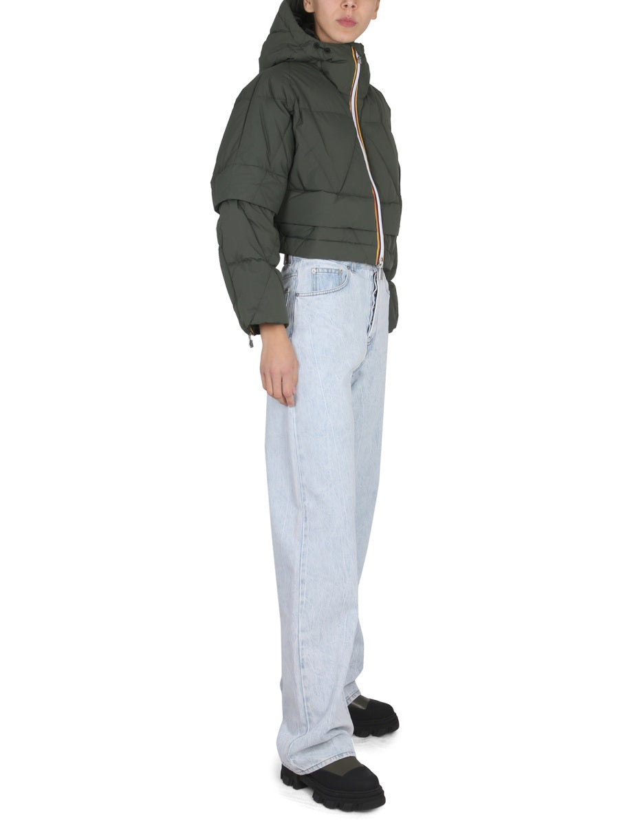 K-WAY Women's Mini Crop Down Jacket