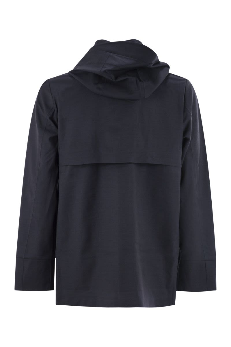 K-WAY Mid-Length Hooded Jacket for Men