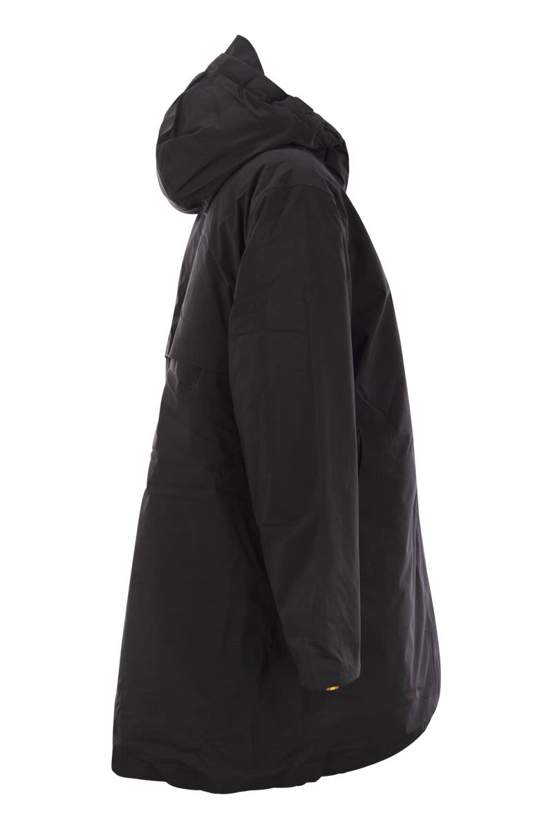 K-WAY Women's Three-Quarter Length Hooded Jacket