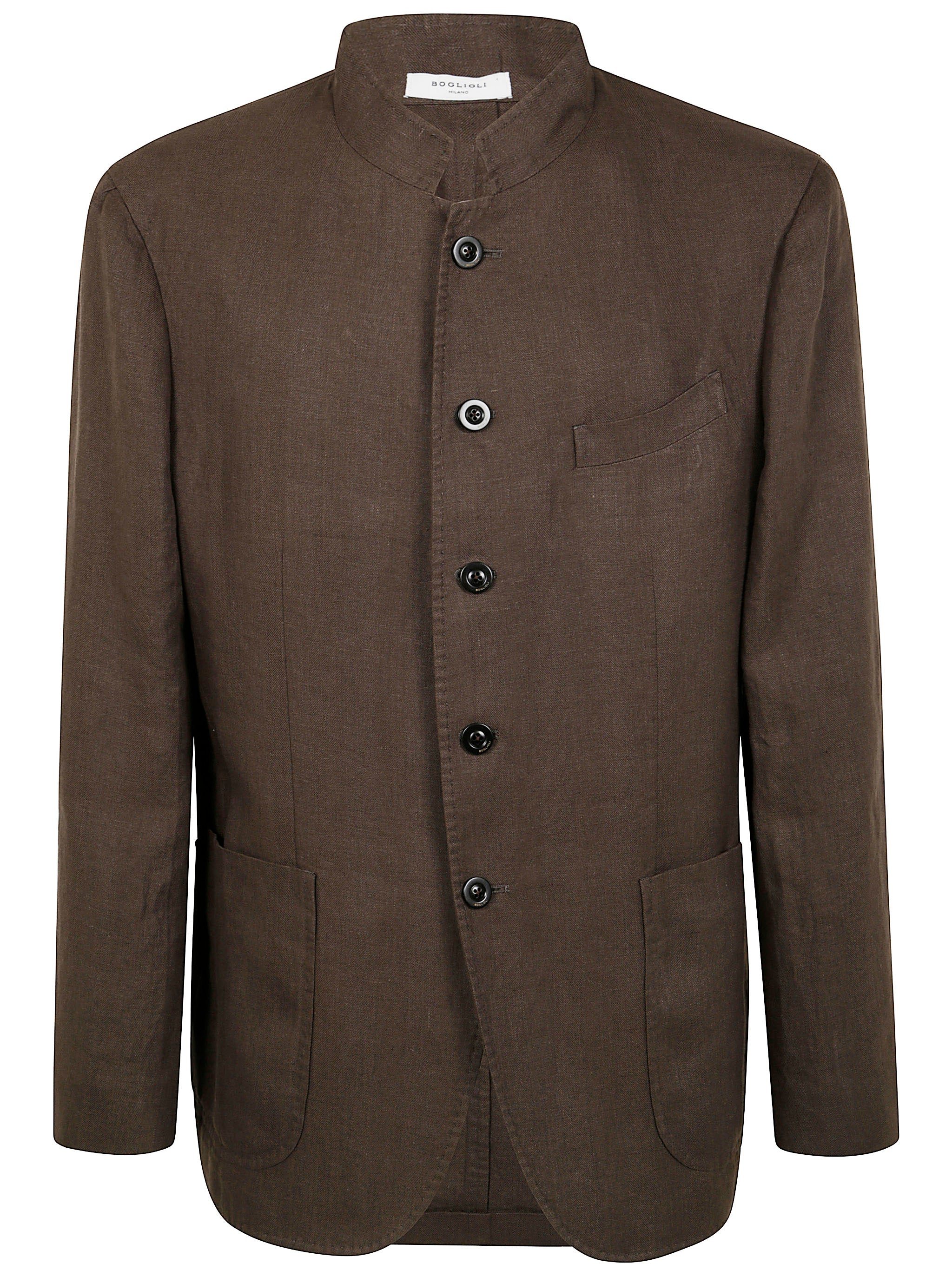 BOGLIOLI Men's Classic Linen Jacket for Spring/Summer 2025