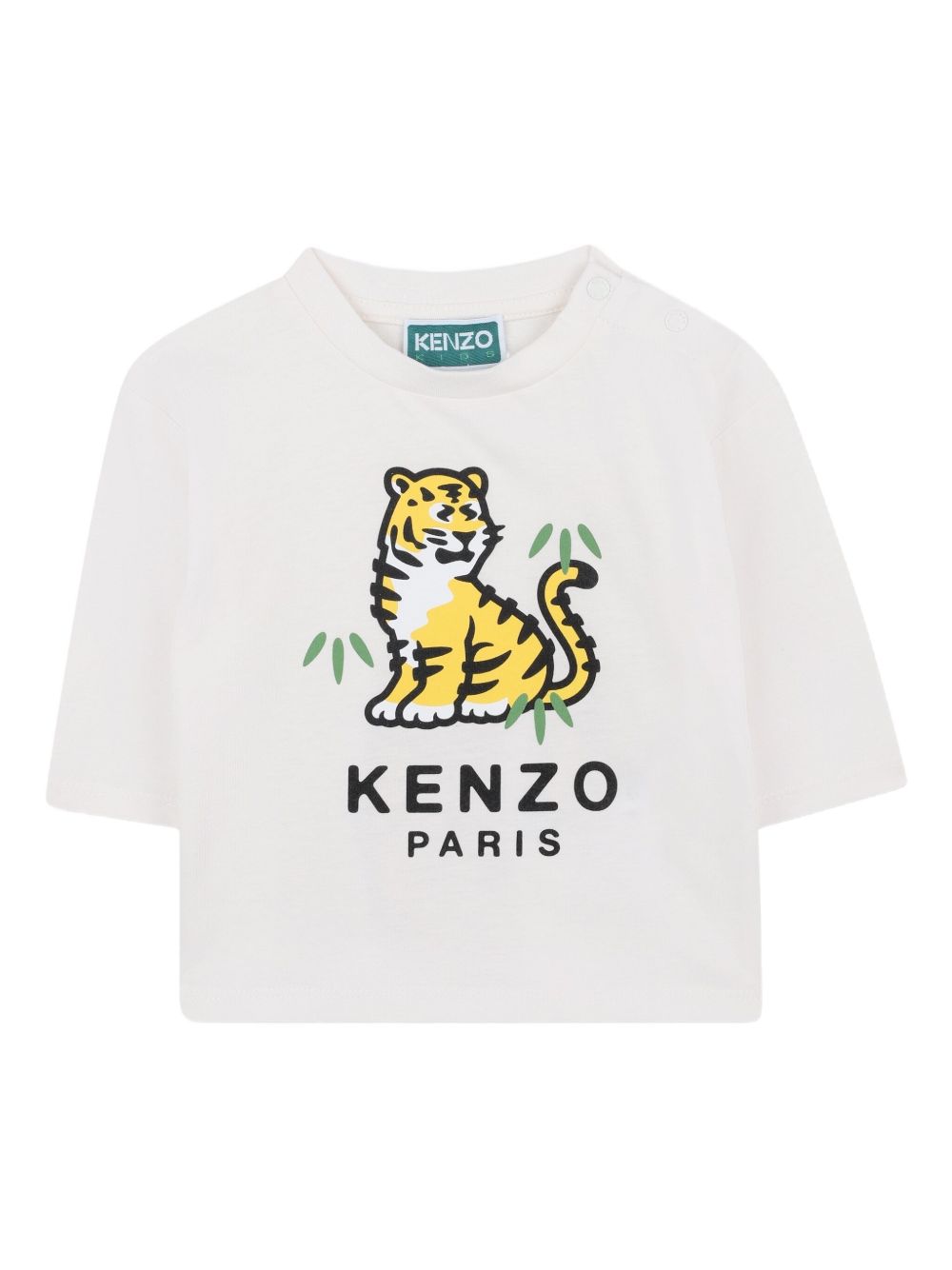 KENZO KIDS Kids' Mini Tiger Graphic T-Shirt