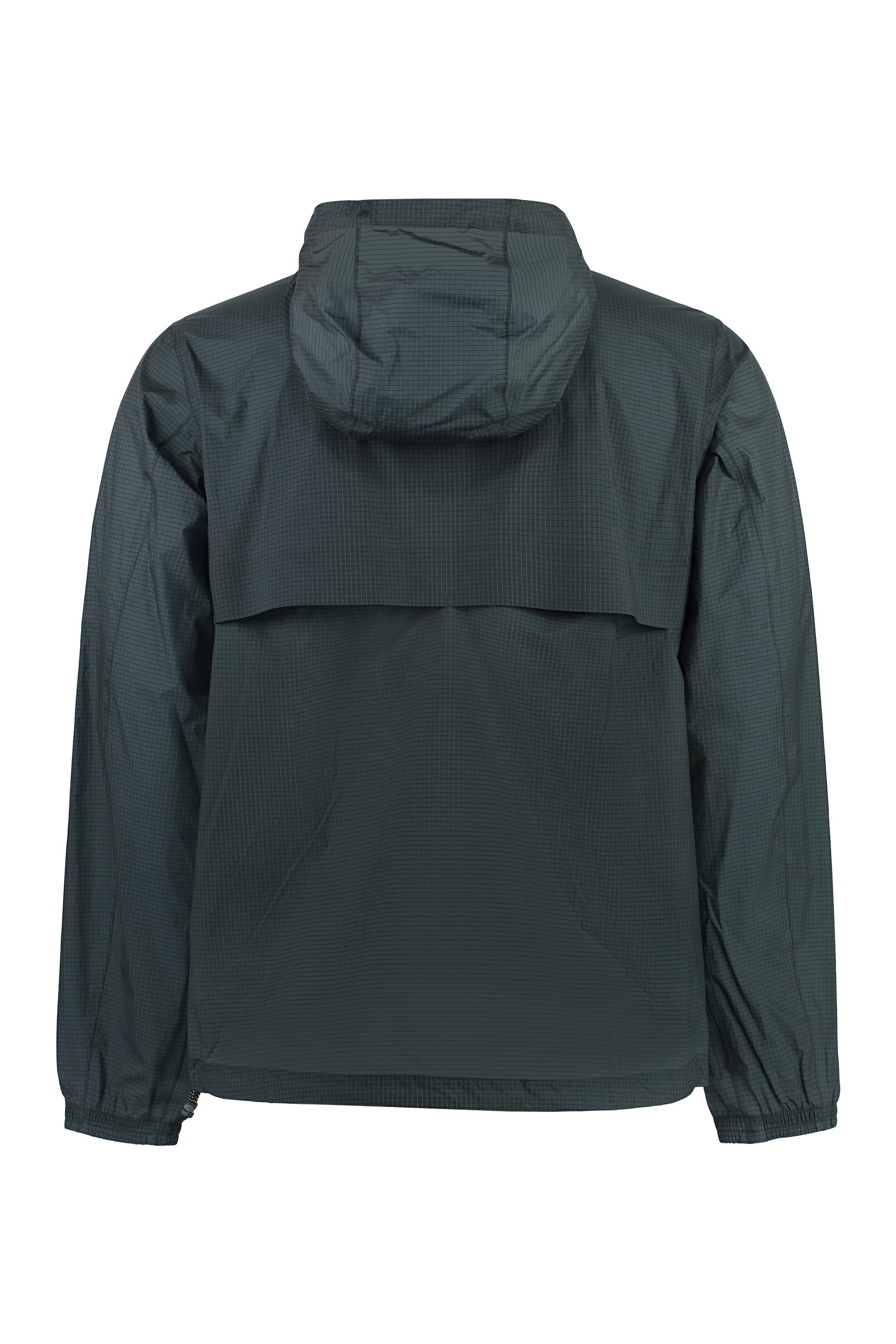 K-WAY Men's Hooded Nylon Jacket