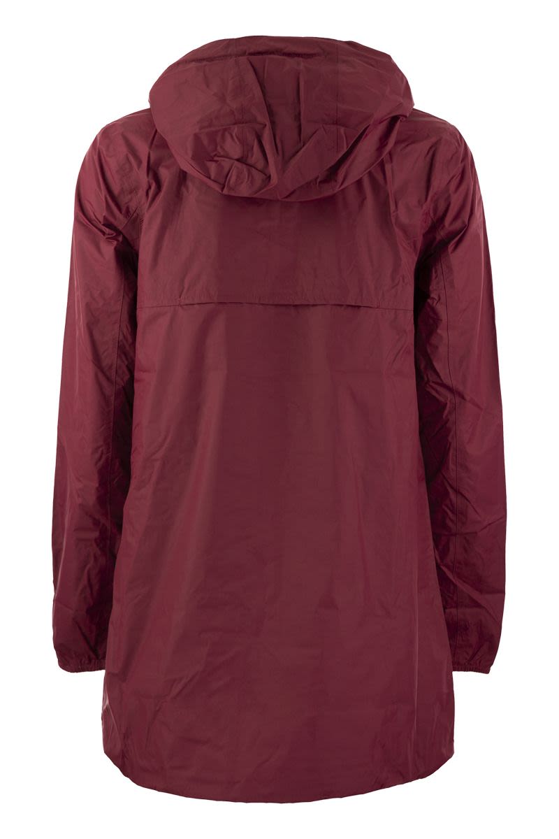 K-WAY Reversible Mid-Length Women's Hooded Jacket