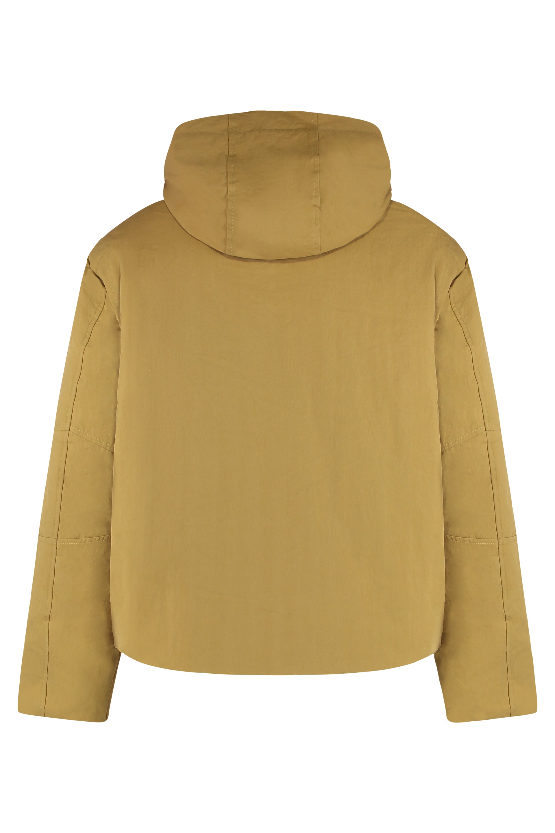 K-WAY Short Padded Parka Jacket with Adjustable Hood