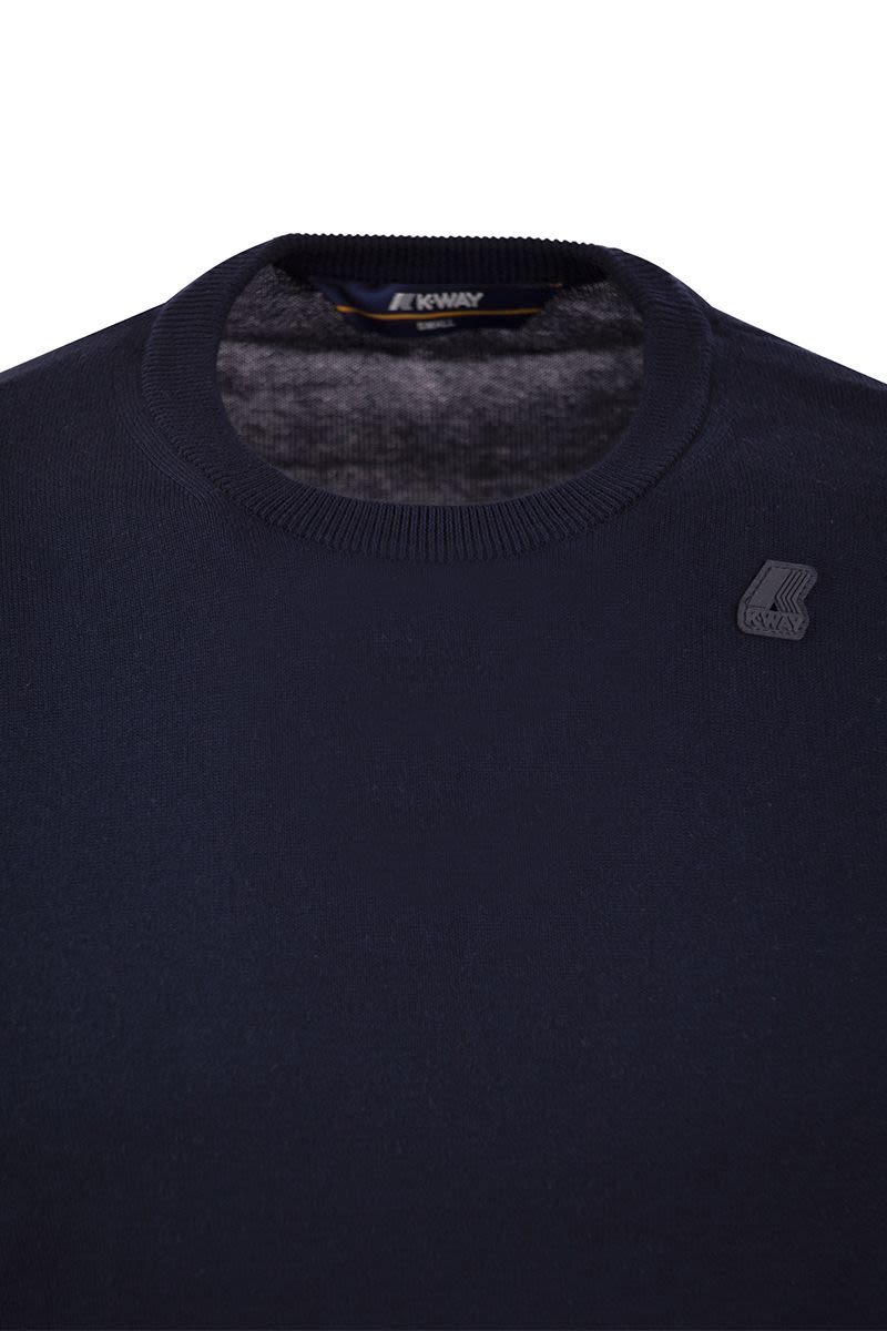 K-WAY Classic Crewneck Sweatshirt for Men