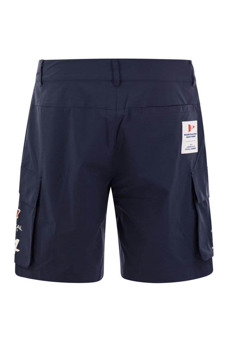K-WAY Slim Fit Cargo Bermuda Shorts