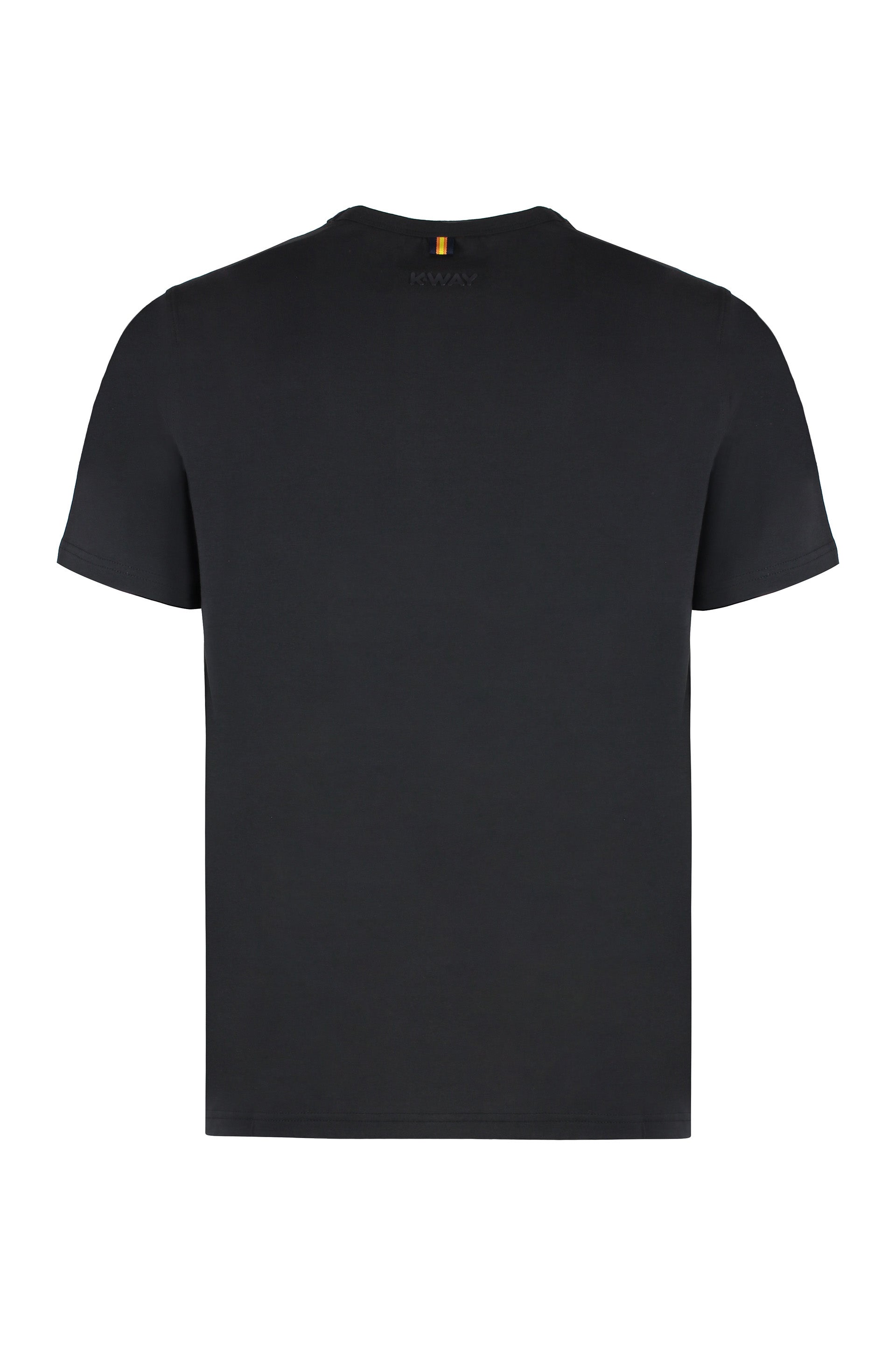 K-WAY Cotton Crew-Neck T-Shirt for Men