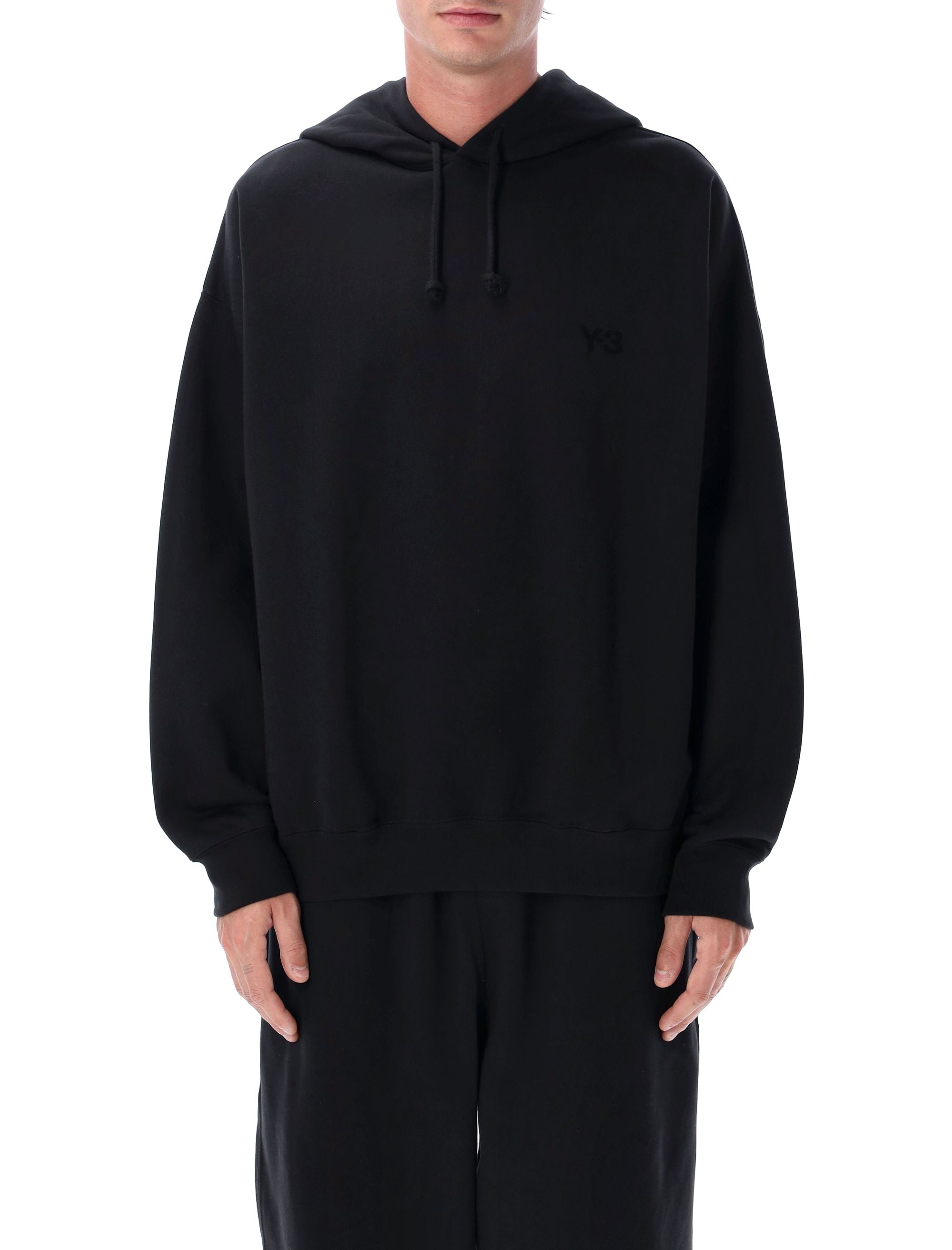 Y-3 Men's Oversized Brushed Cotton Hoodie