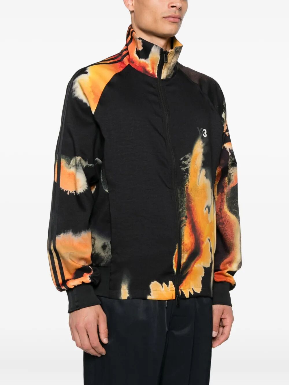 Y-3 Men's AOP Track Top with 3 Stripes