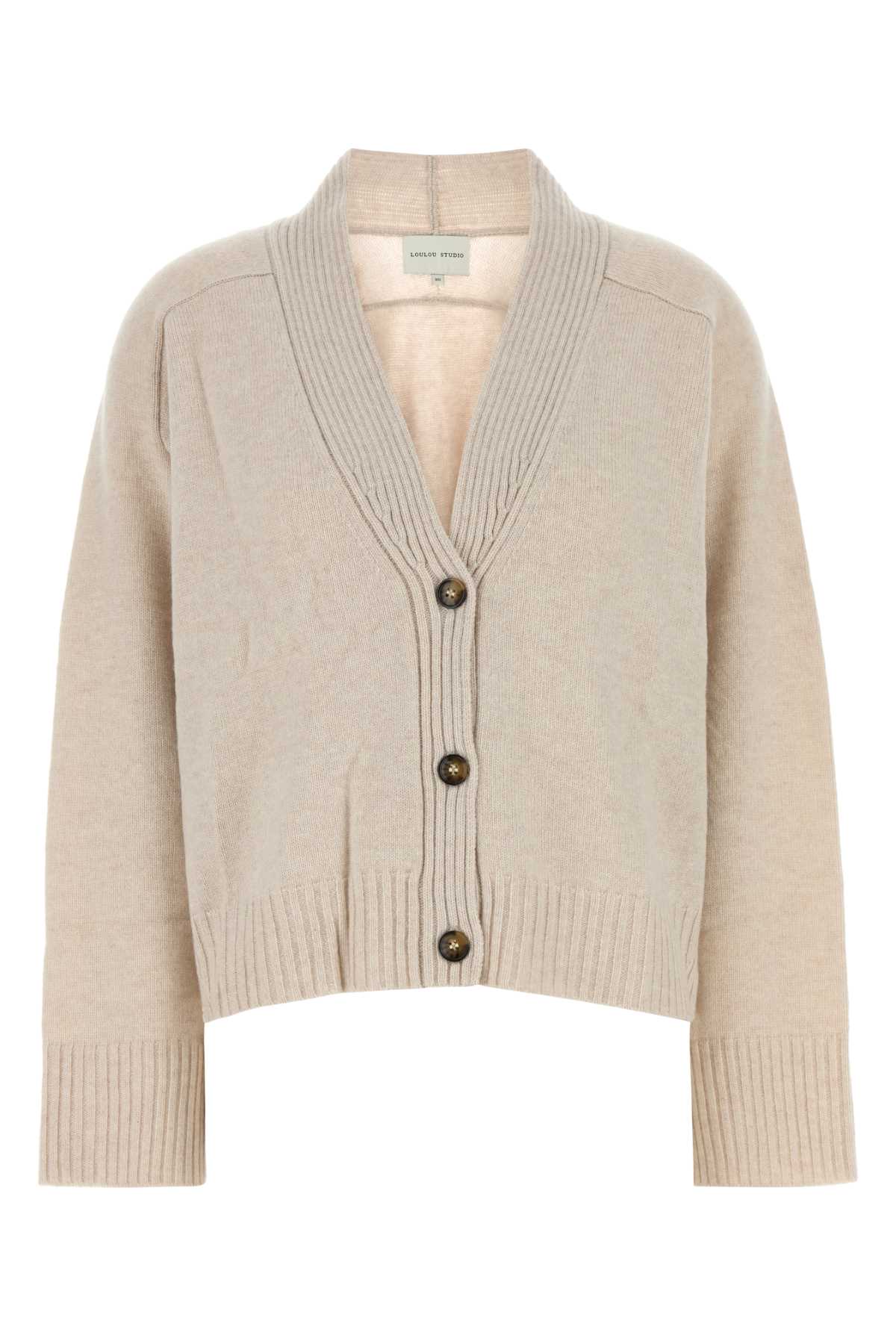 LOULOU Cashmere V-Neck Cardigan