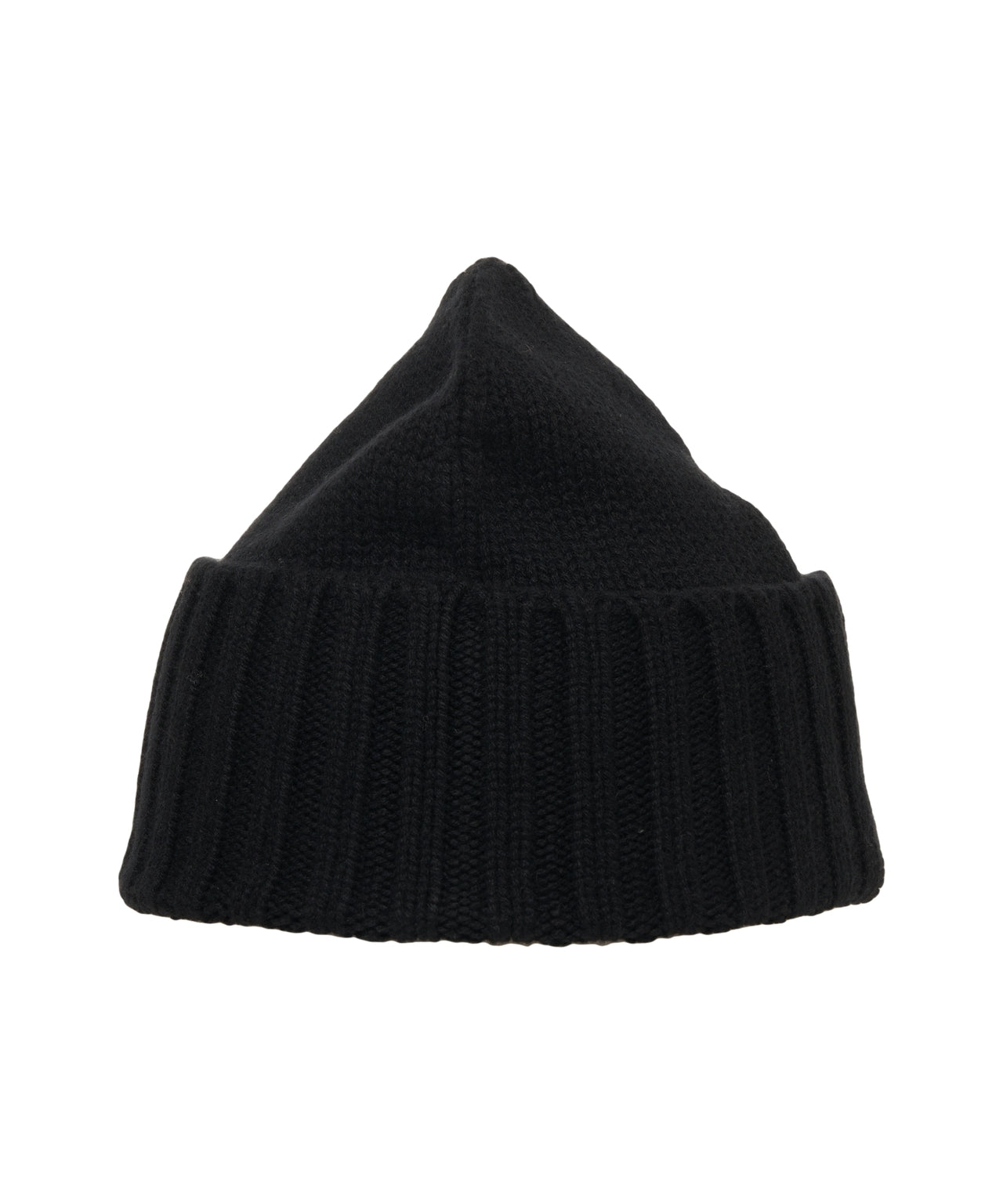 KANGRA Cashmere Beanie with Ribbed Edge