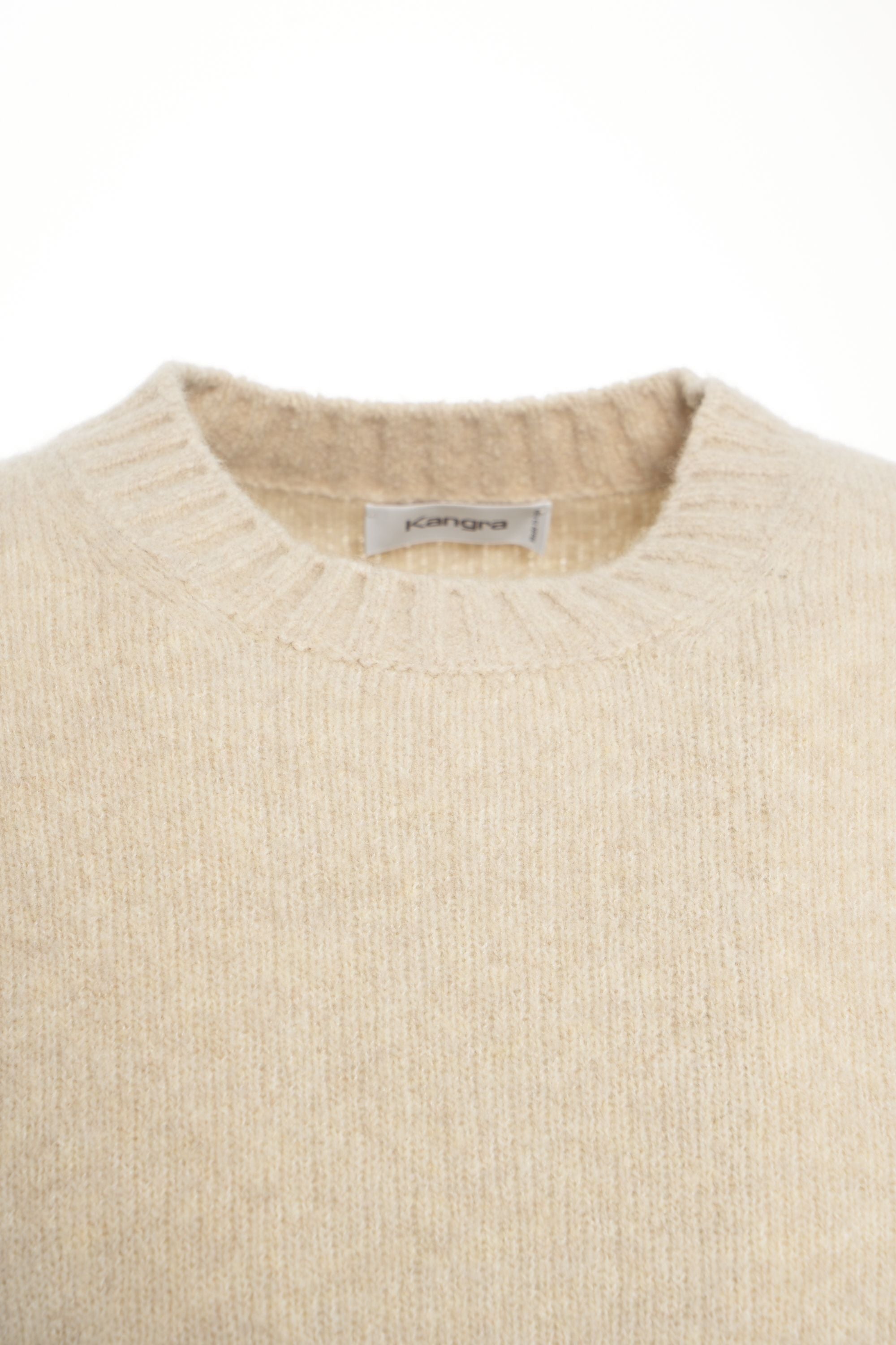 KANGRA Classic Round Neck Wool Pullover for Men