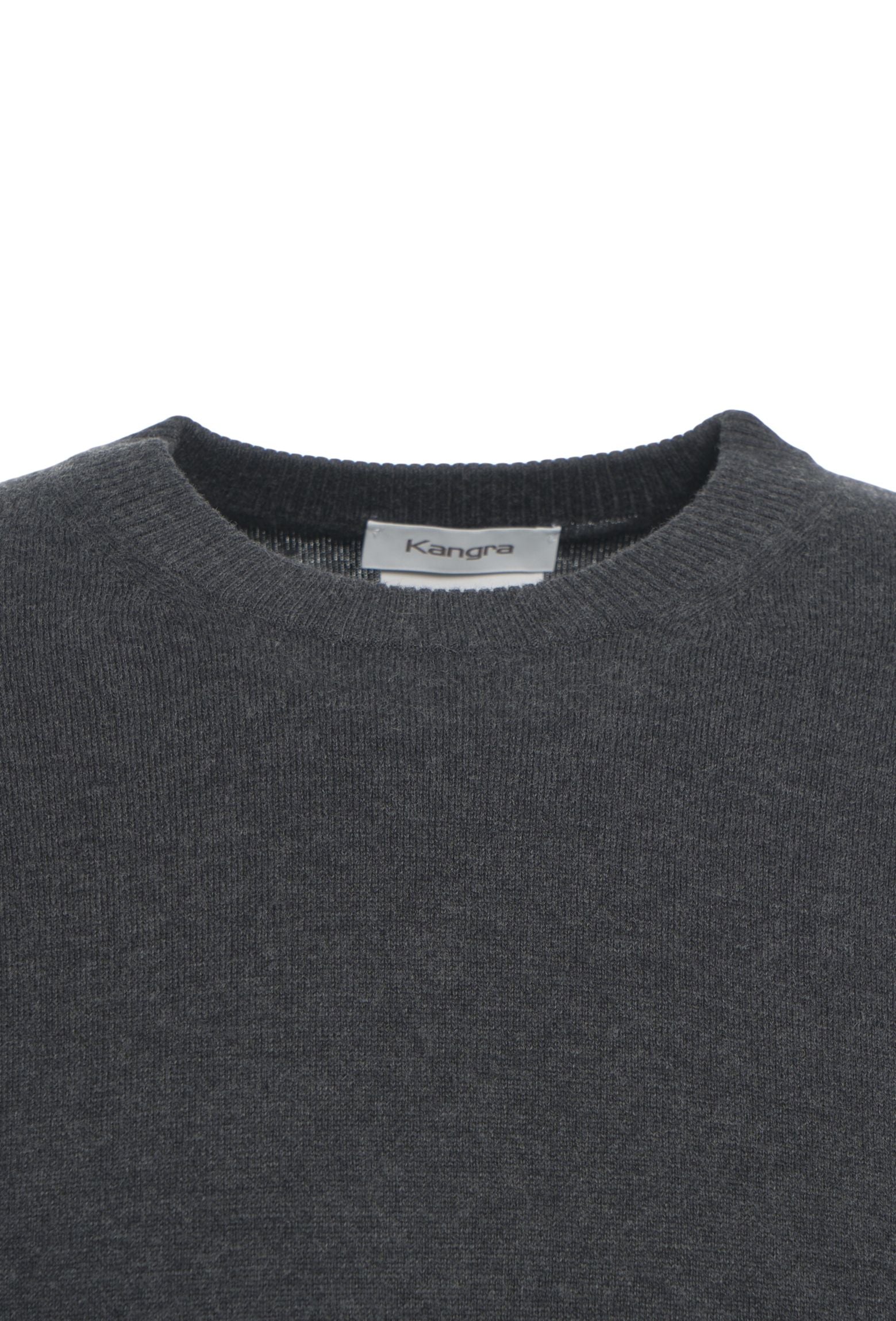 KANGRA Classic Round Neck Pullover in Misto Wool