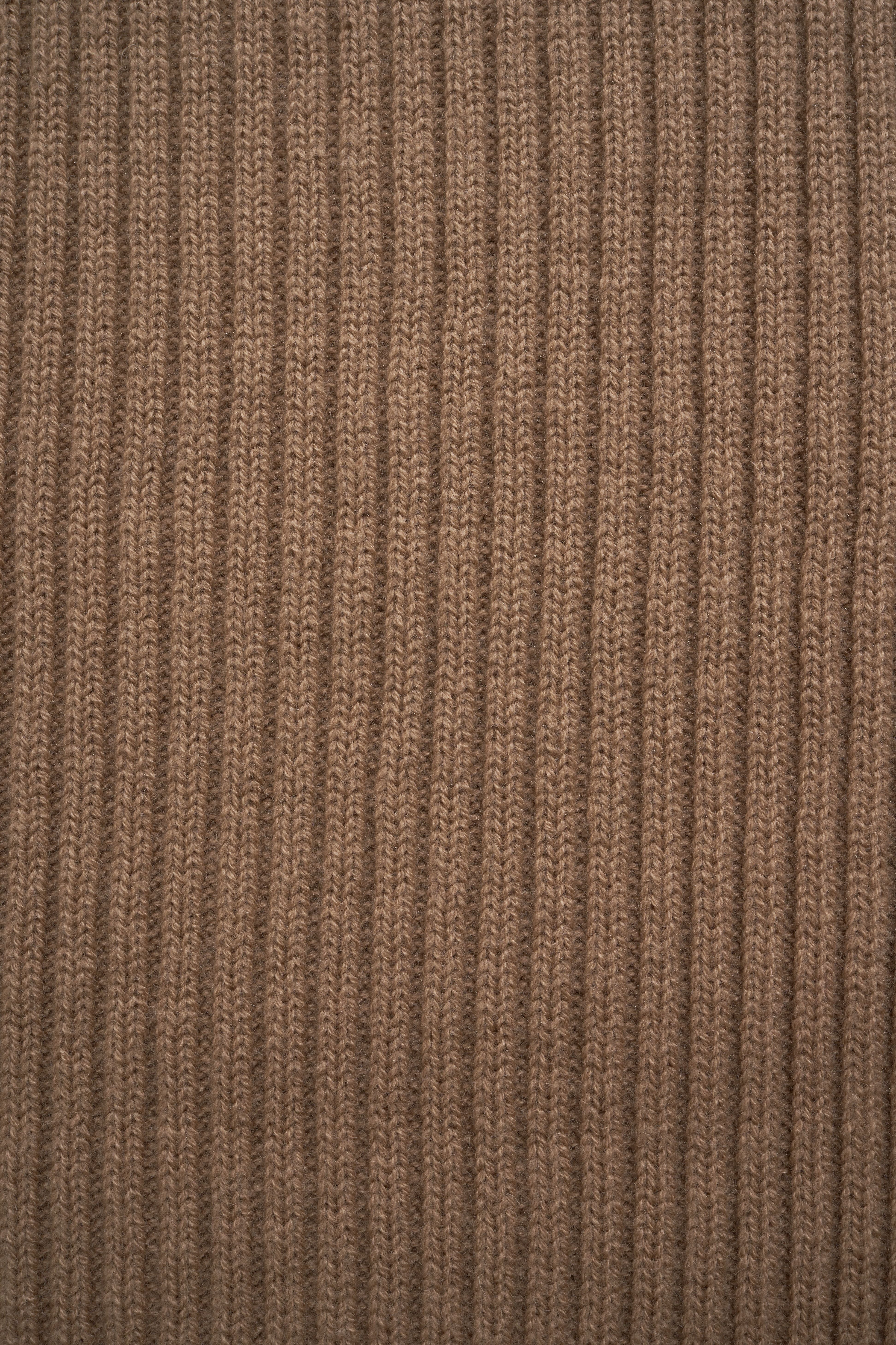 KANGRA Ribbed Knit Scarf - 180 x 30 cm