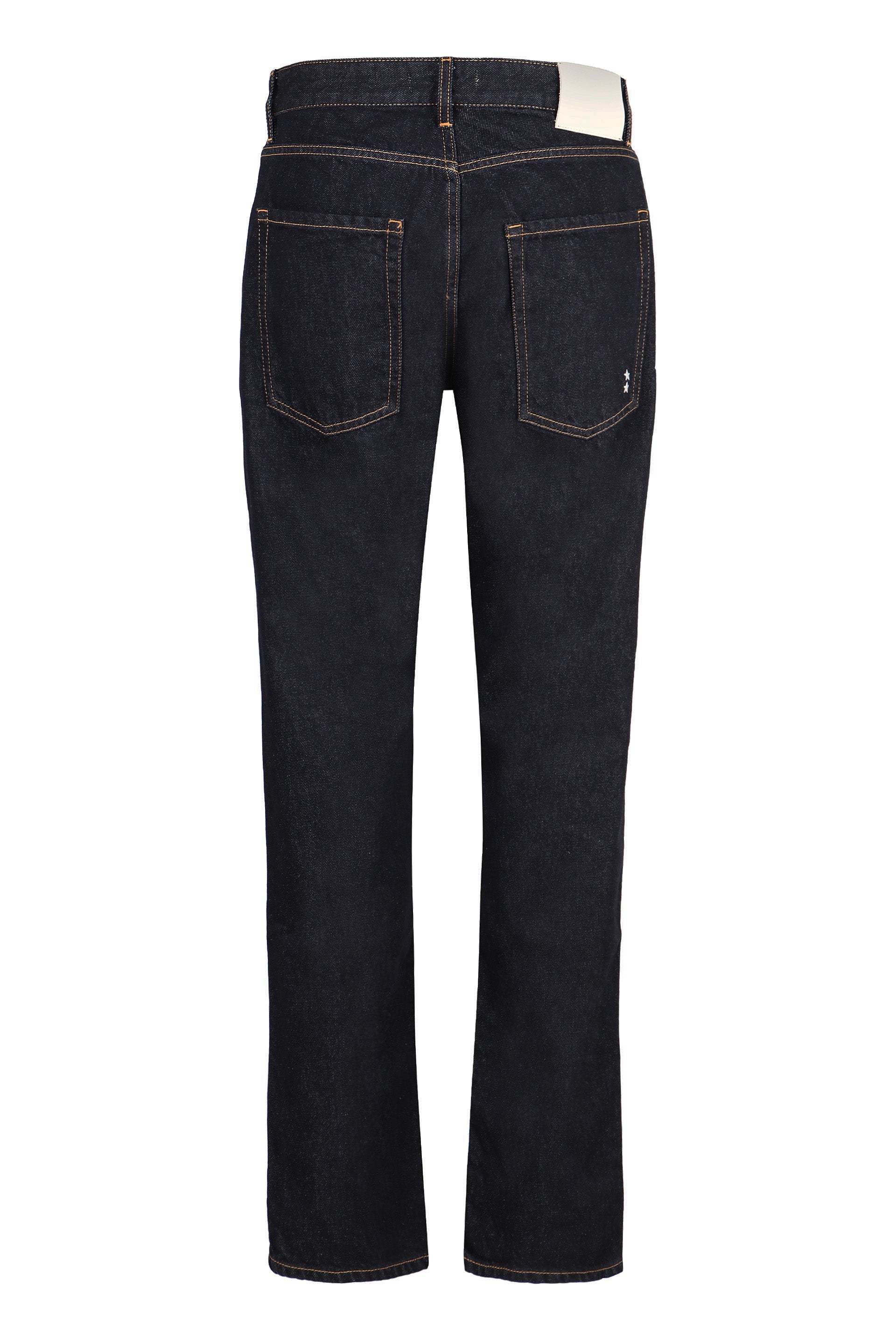 ICON DENIM Five-Pocket Straight-Leg Jeans for Men