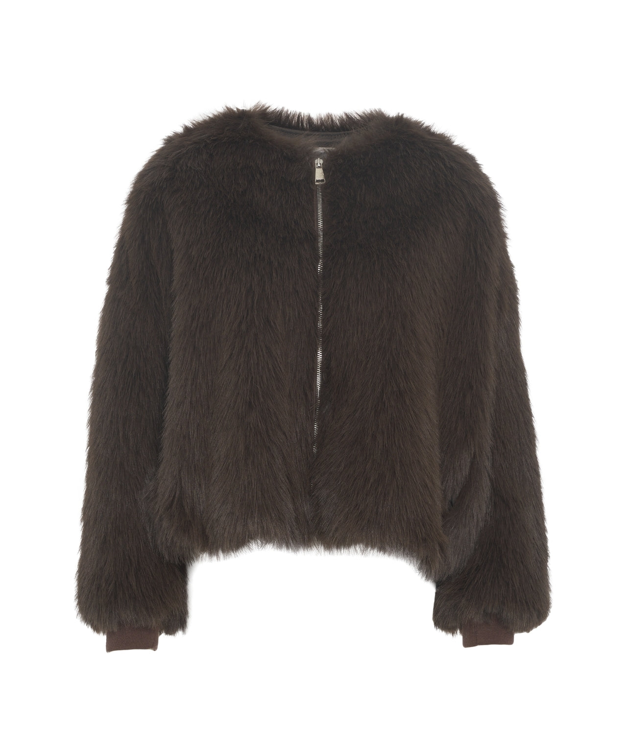 KAOS Faux Fur Bomber Jacket