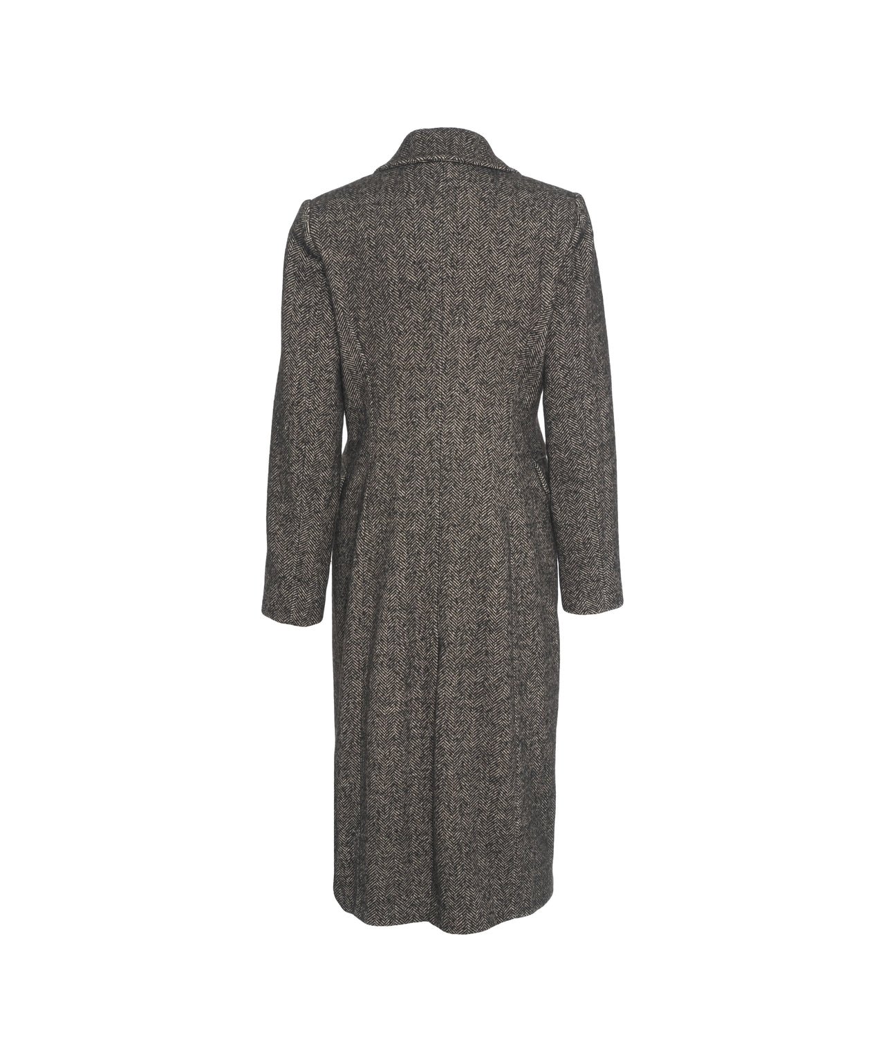 KAOS Elegant Double-Breasted Maxi Jacket