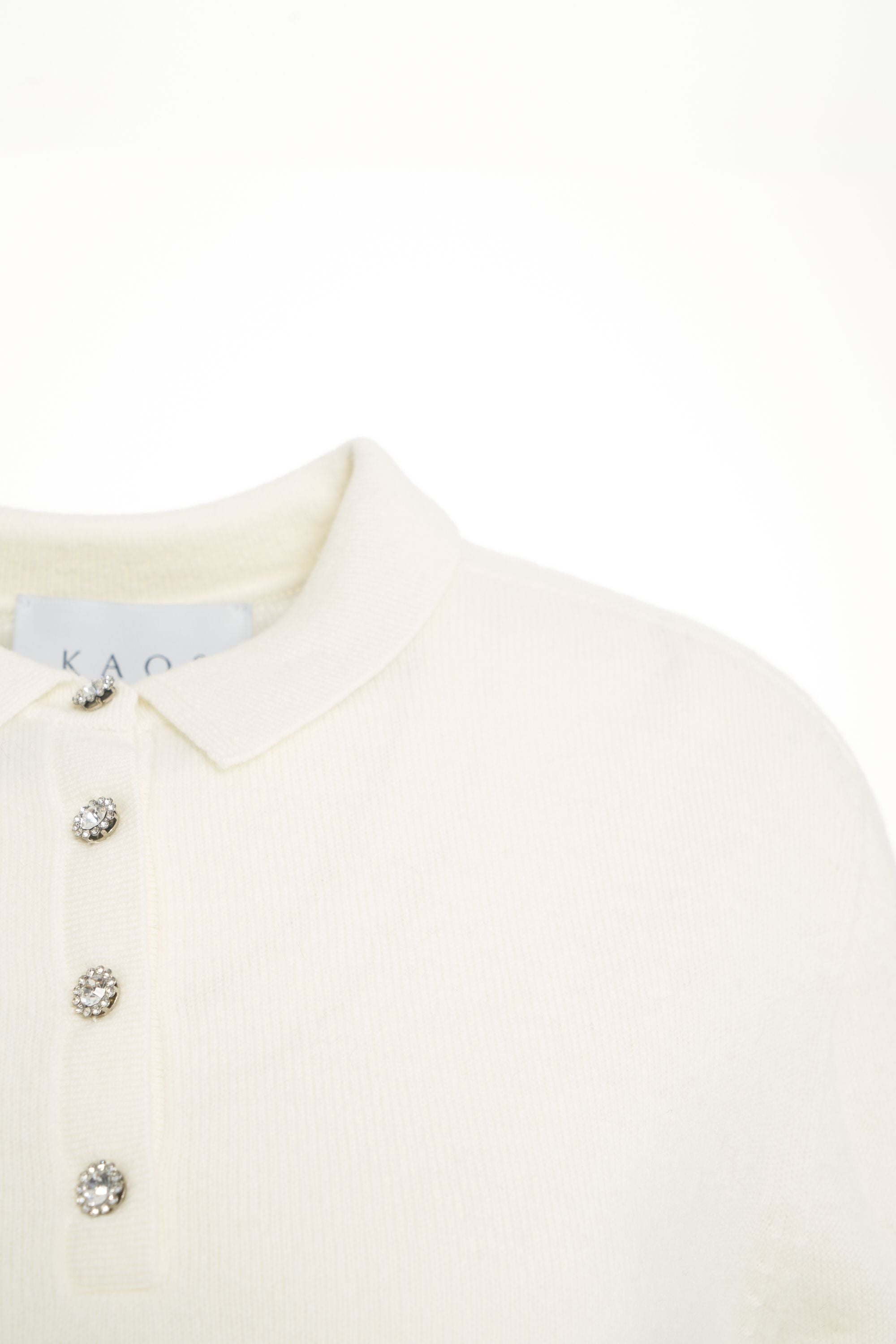 KAOS Classic Polo Collar Pullover for Women