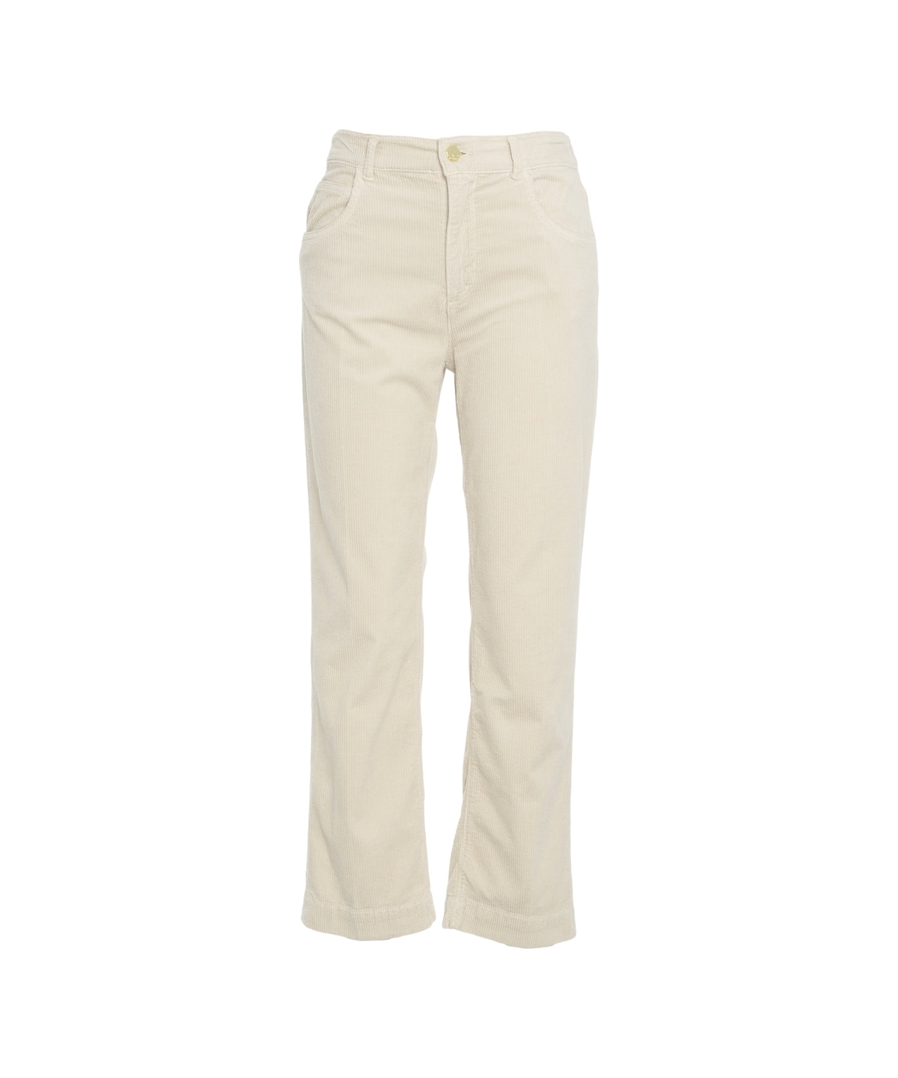 KAOS Classic Five-Pocket Straight-Cut Trousers for Women
