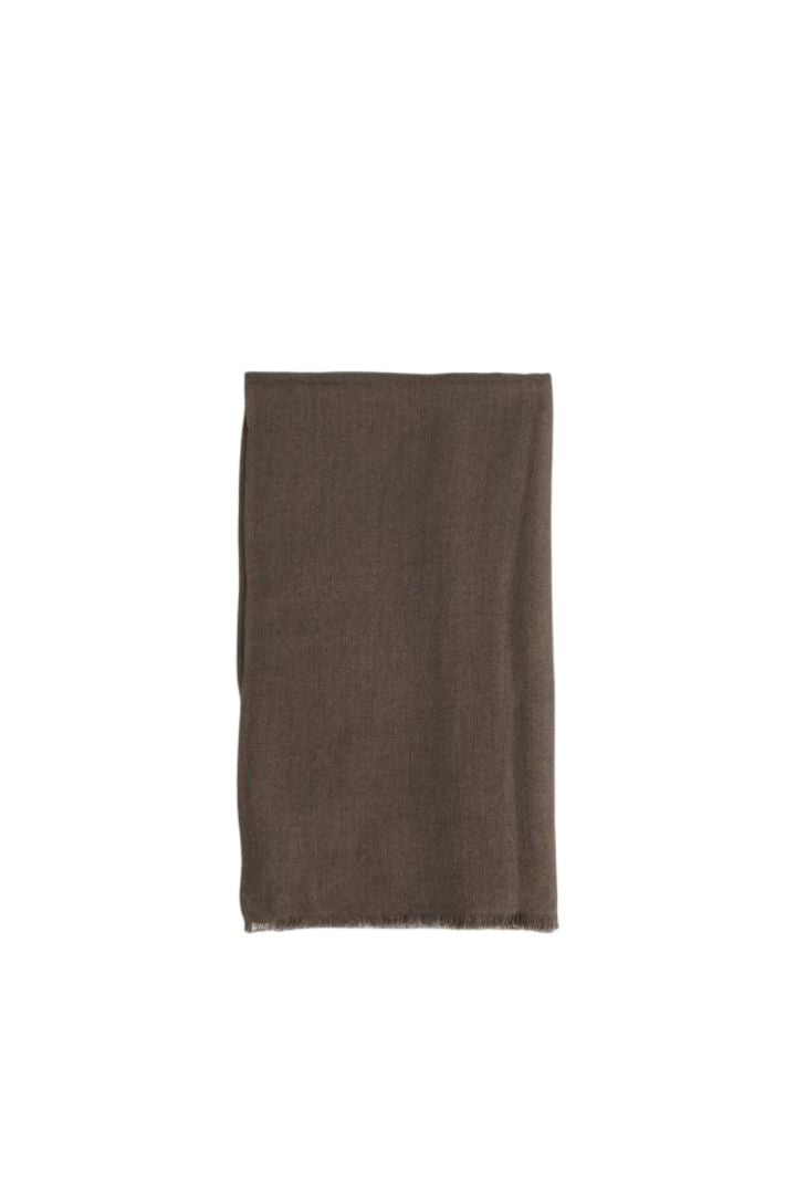 DENIS COLOMB Kasumi Cashmere Stole with Fringed Edges