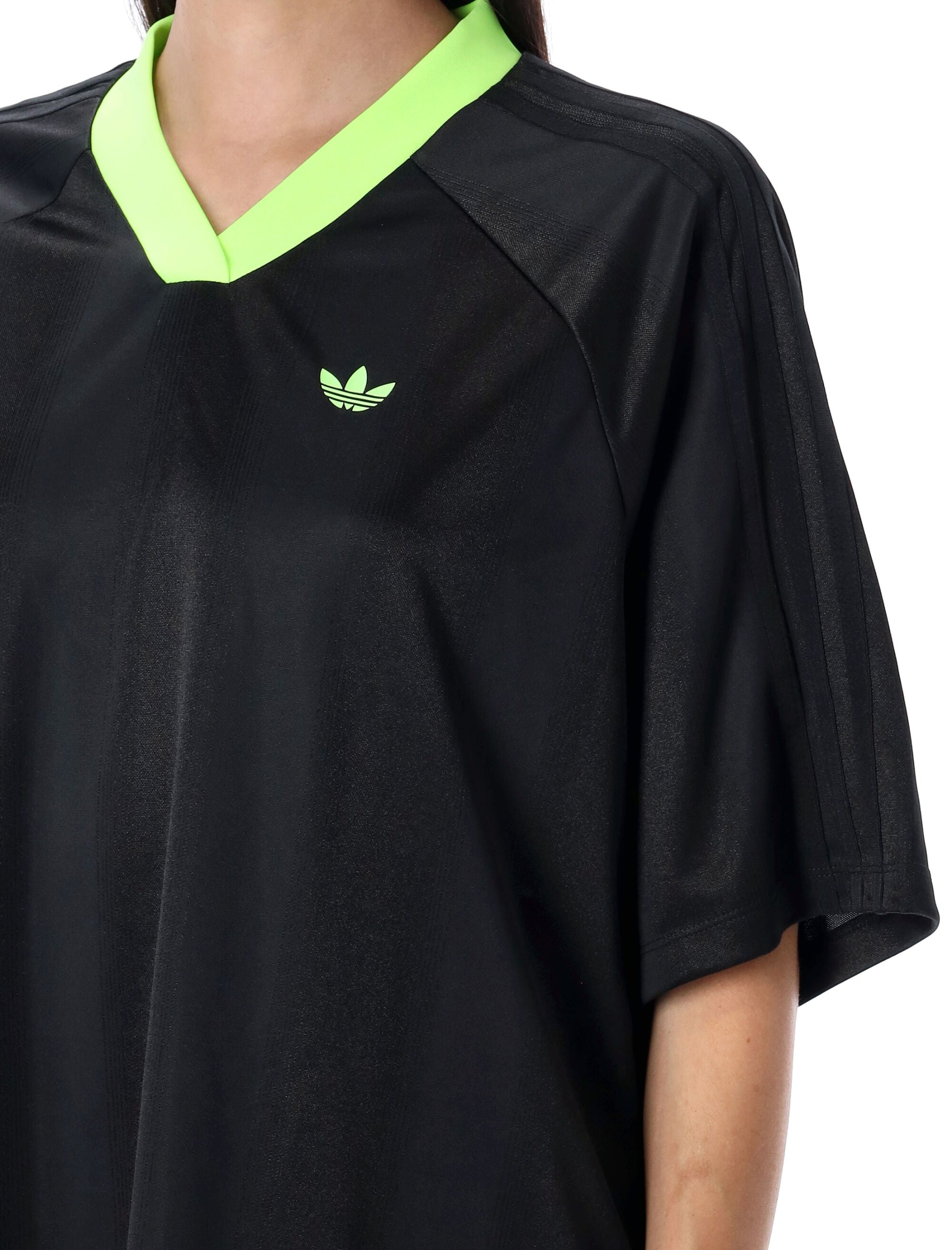 ADIDAS ORIGINALS Oversized Jacquard Soccer Dress - Women's Size S