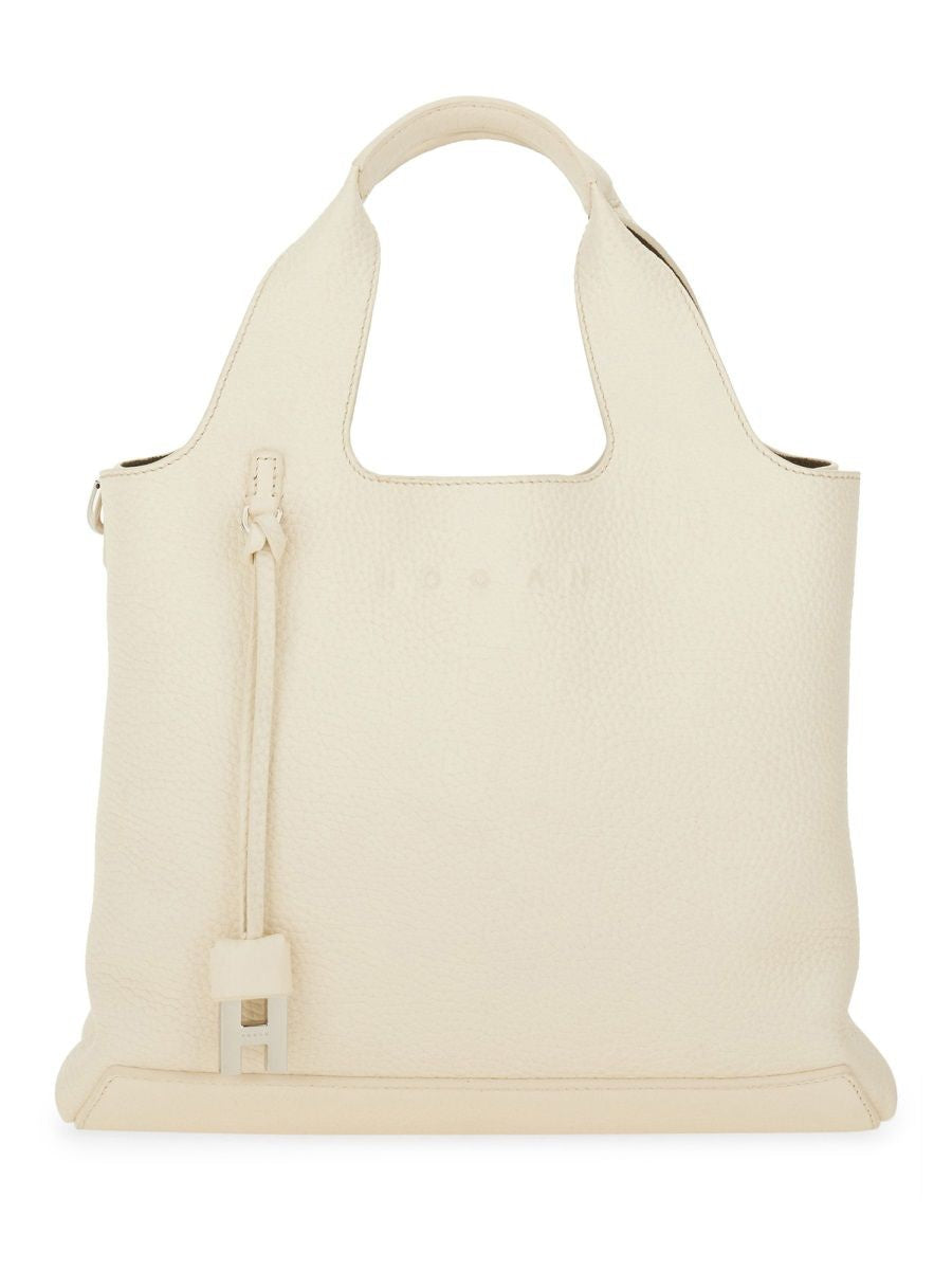 HOGAN Leather Shopping Handbag - Women's Shoulder Bag