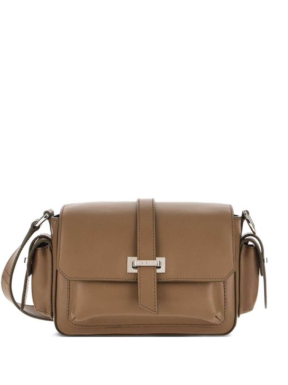 HOGAN Mini Foldover Leather Crossbody Handbag