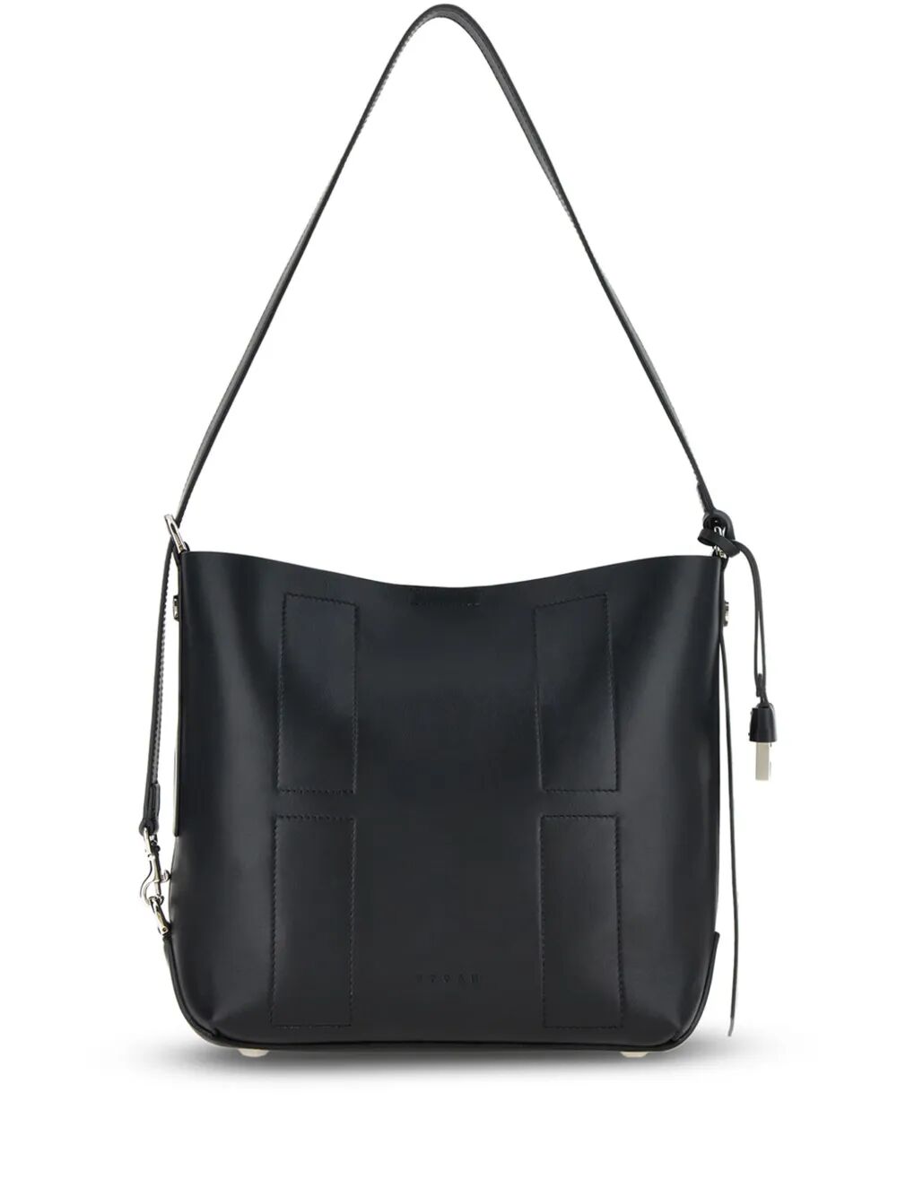 HOGAN Mini Hobo Handbag with Adjustable Shoulder Strap