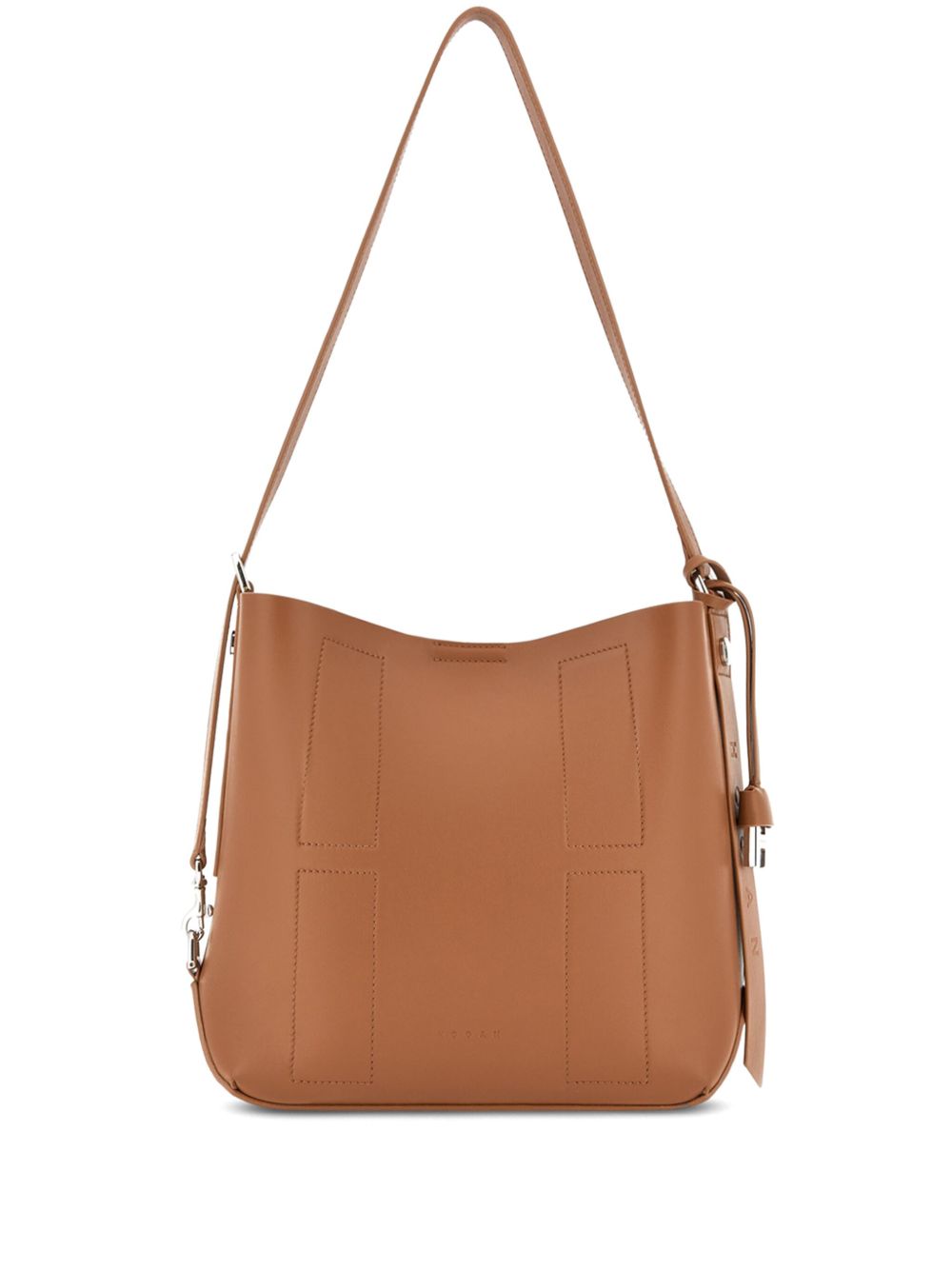 HOGAN Mini Leather Hobo Handbag
