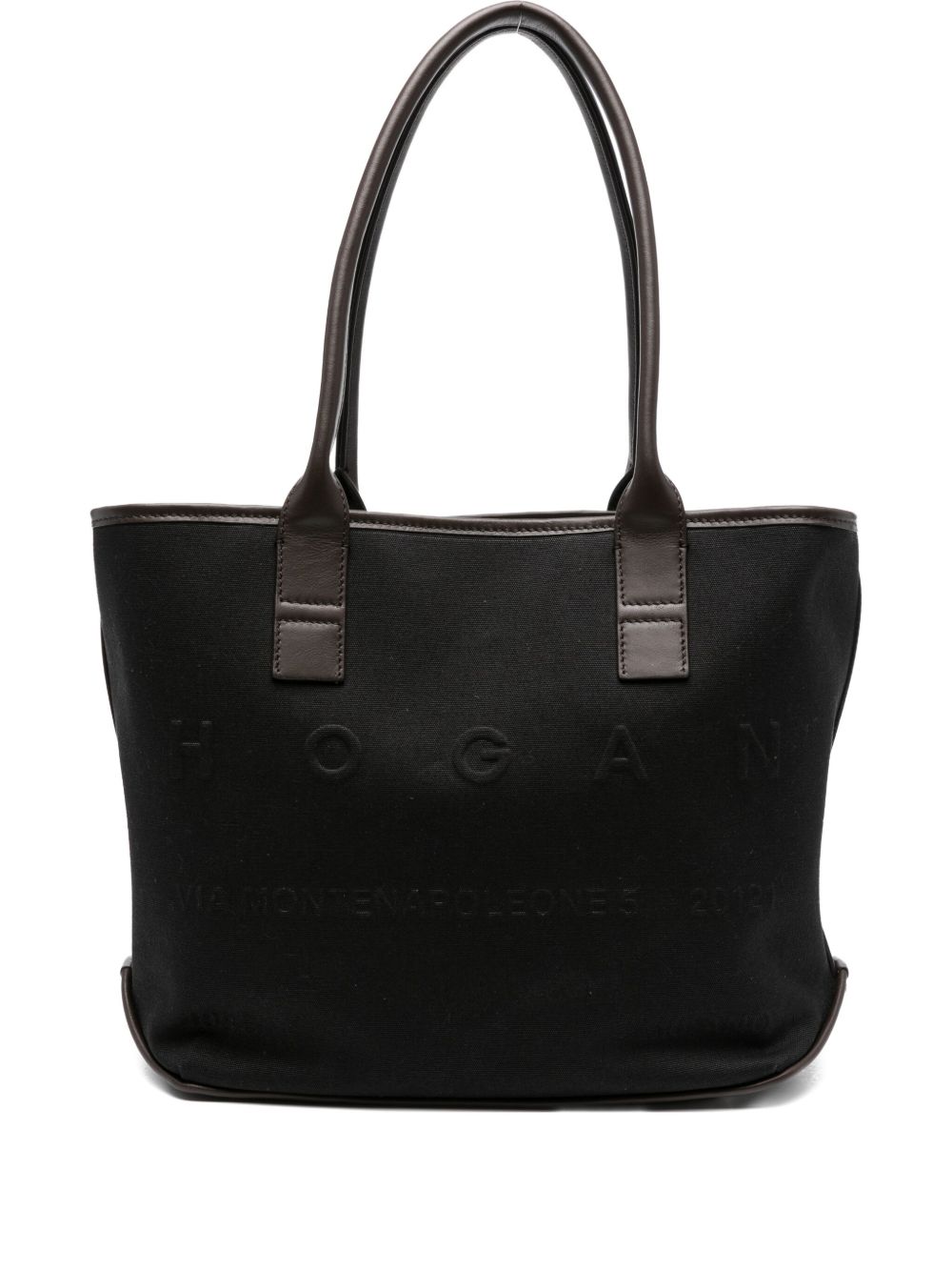 HOGAN Mini Script Tote Handbag