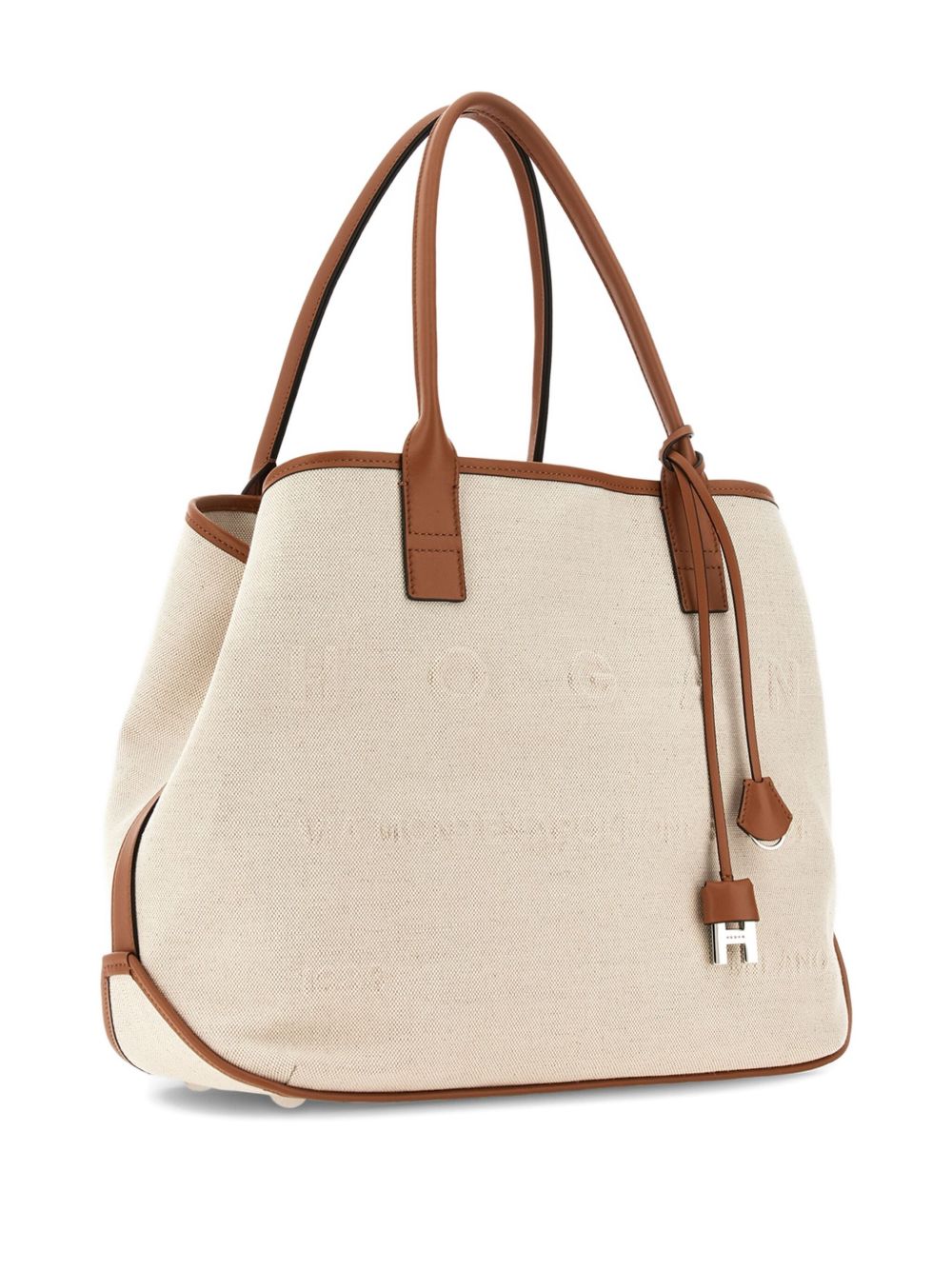 HOGAN Medium Canvas Tote Handbag