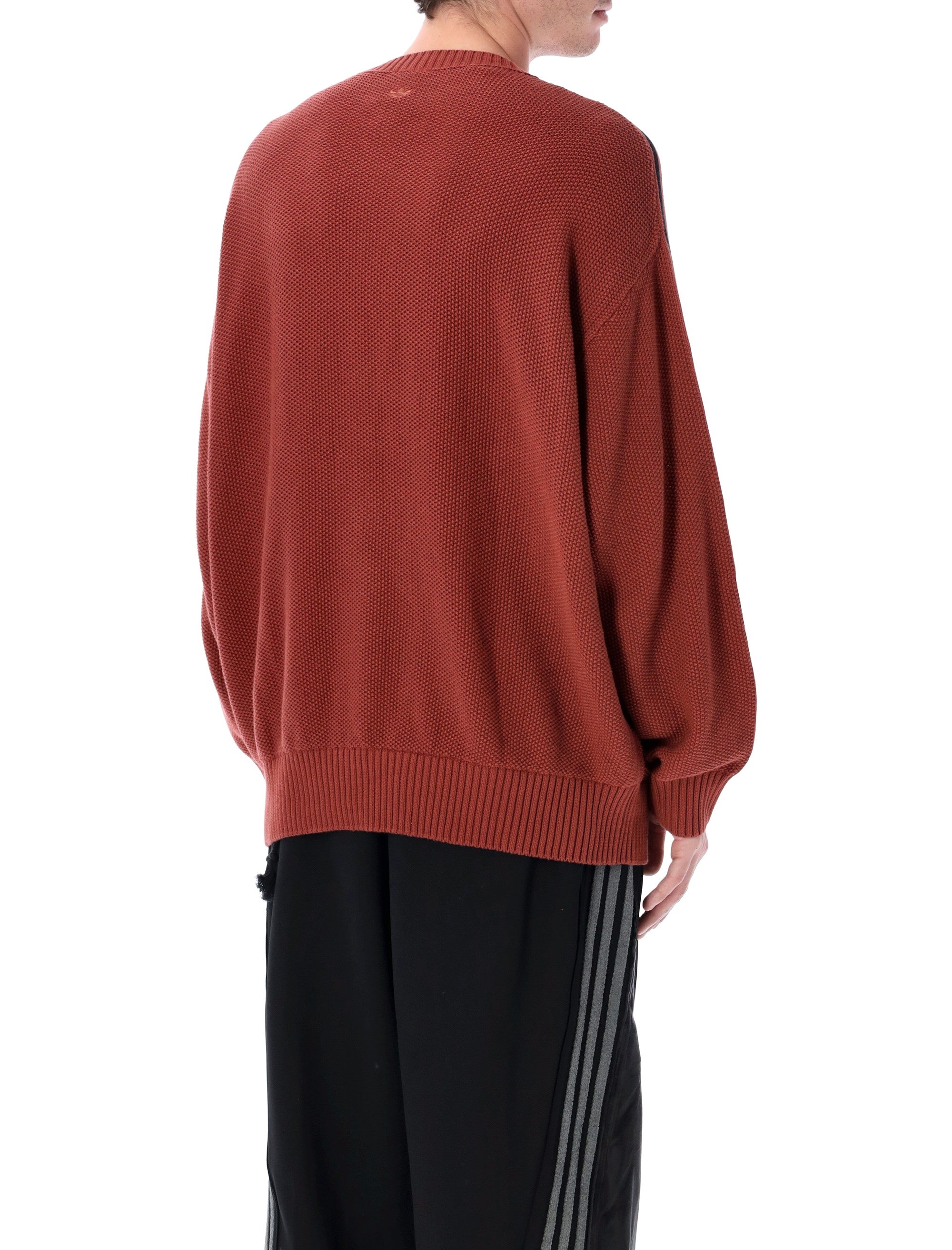 ADIDAS ORIGINALS Oversized Contemporary Knit Sweatshirt - Size L